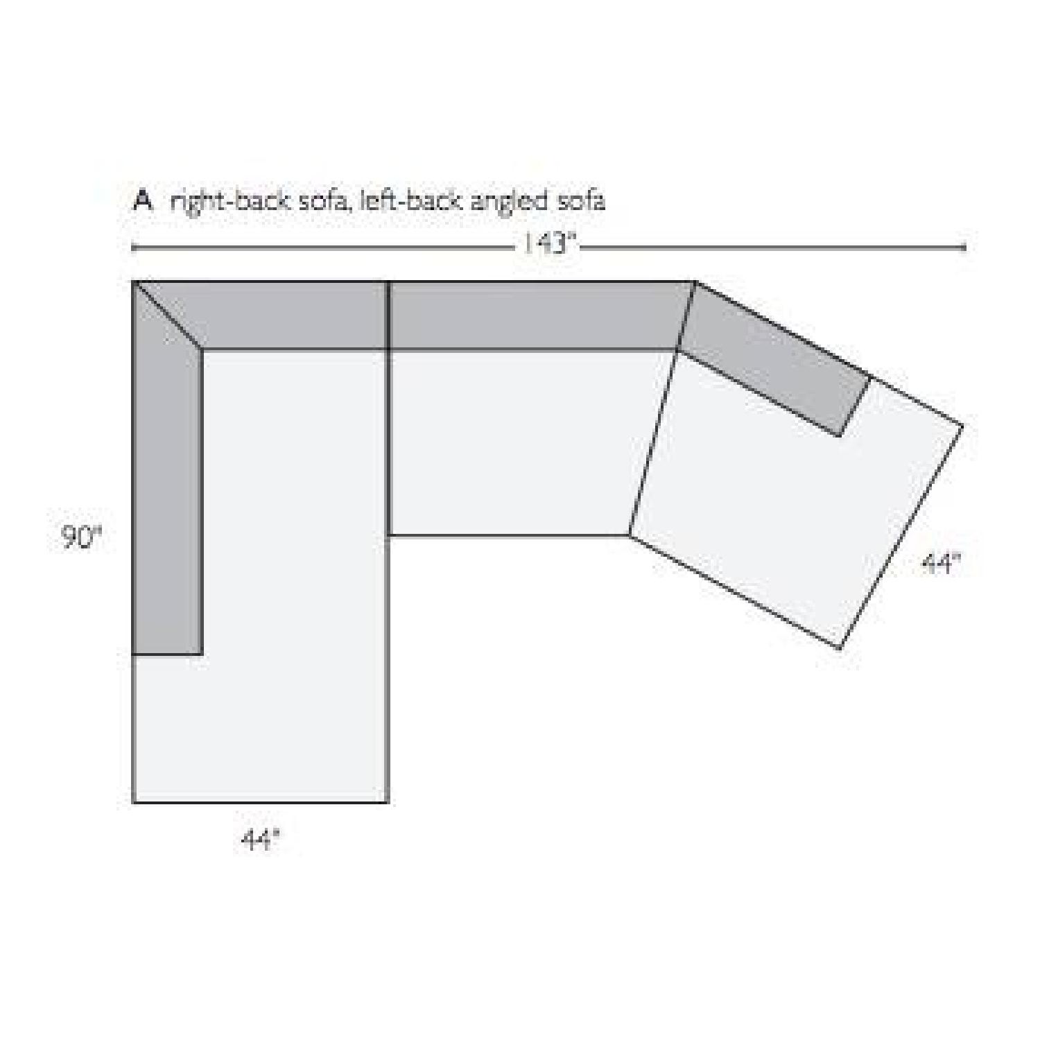 Room & Board Hayes Sectional Sofa - image-2