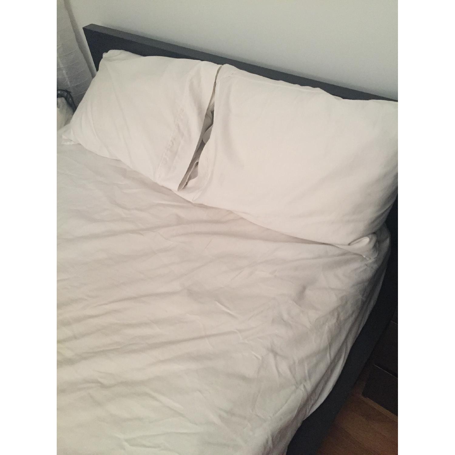 Ikea Malm FullSize Bed Frame w/ Bed Slats AptDeco