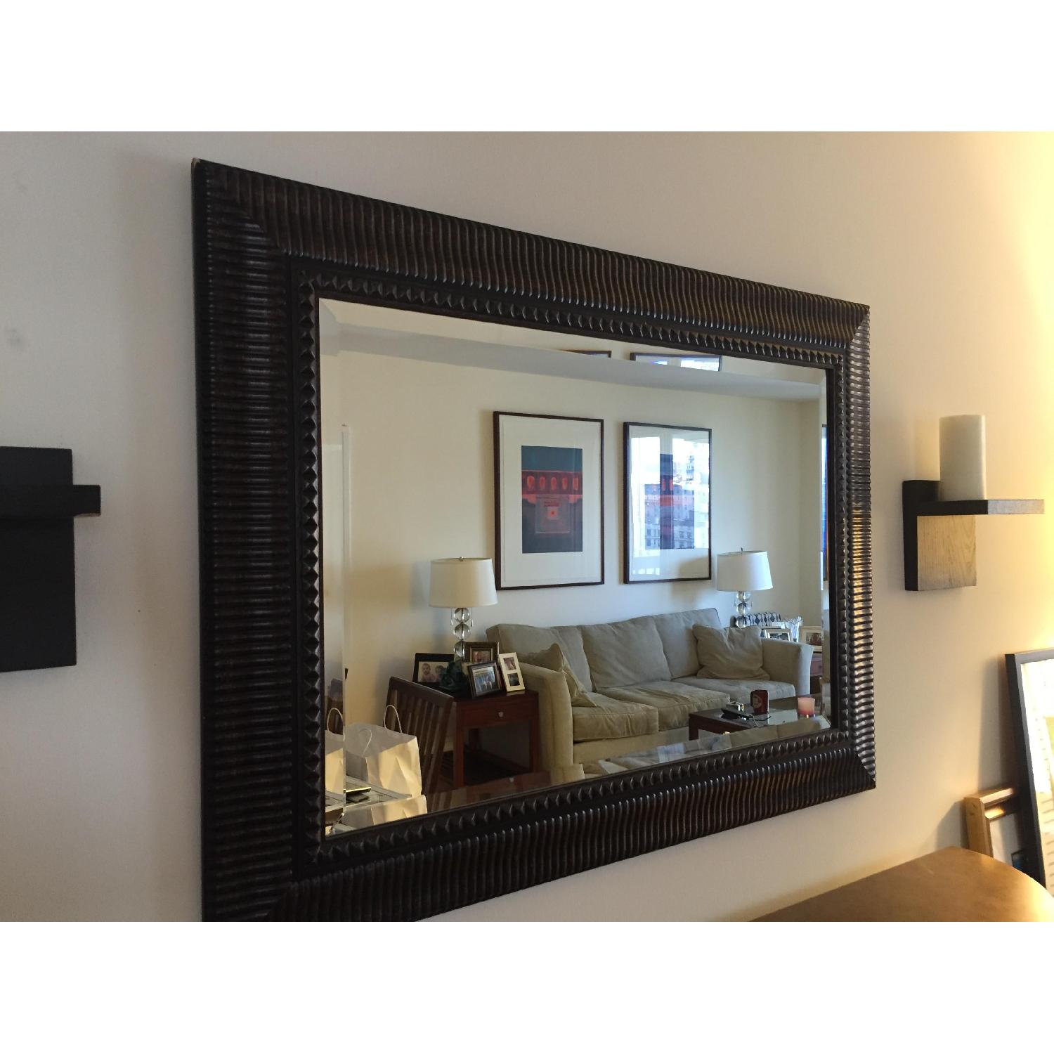 Z Gallerie Square Bronze Mirror - image-3