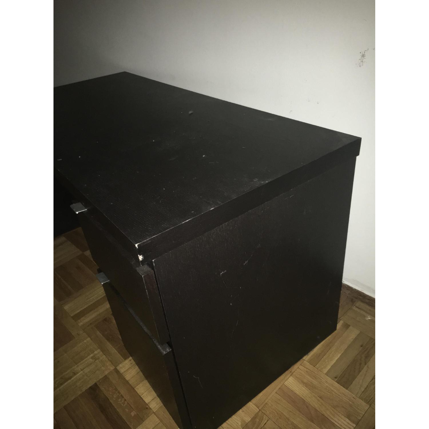 Ikea Malm Desk in Black - image-2