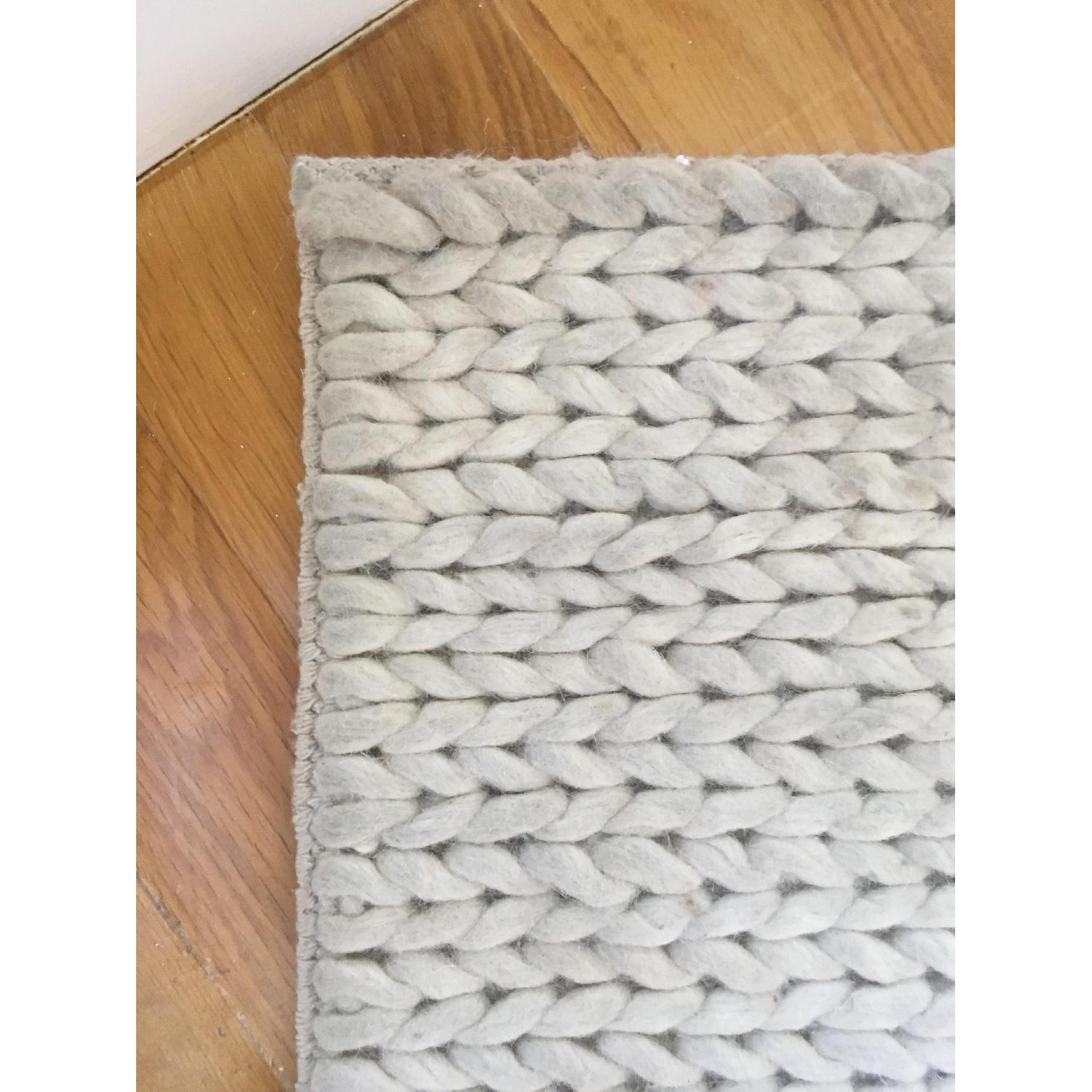 NuLOOM Hand Woven Chunky Woolen Cable Rug - image-7