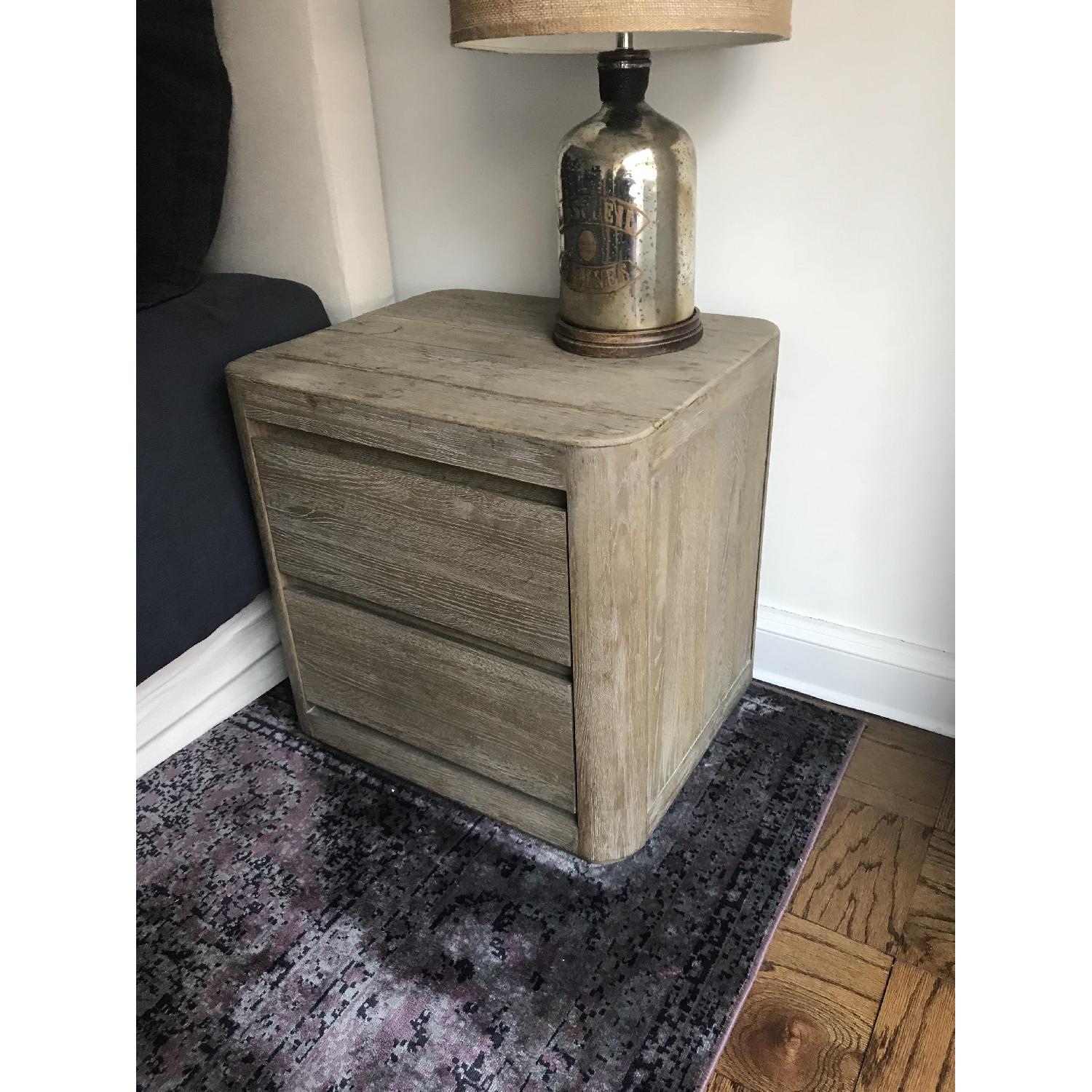 Restoration Hardware Martens Closed Nightstand - image-2