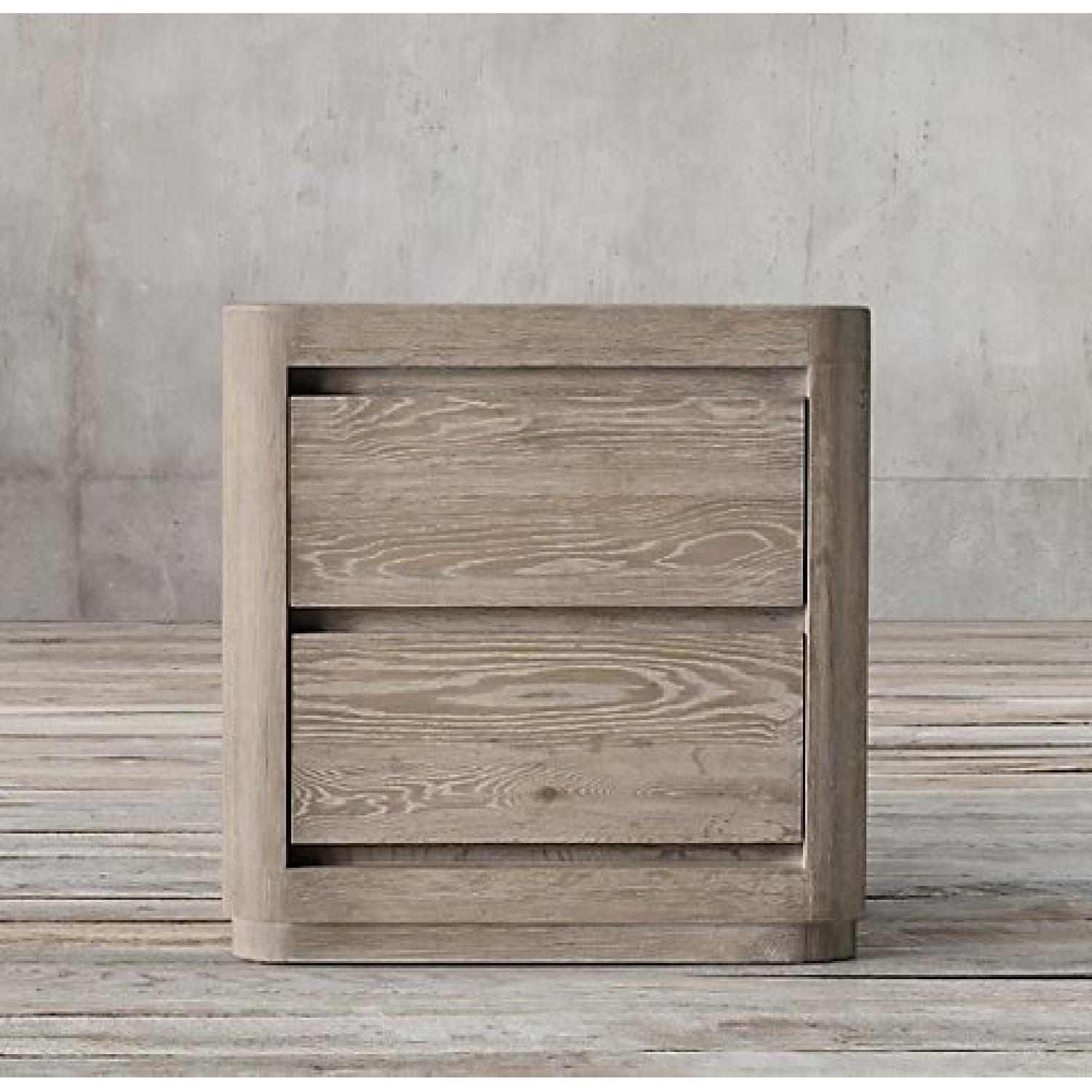 Restoration Hardware Martens Closed Nightstand - image-4