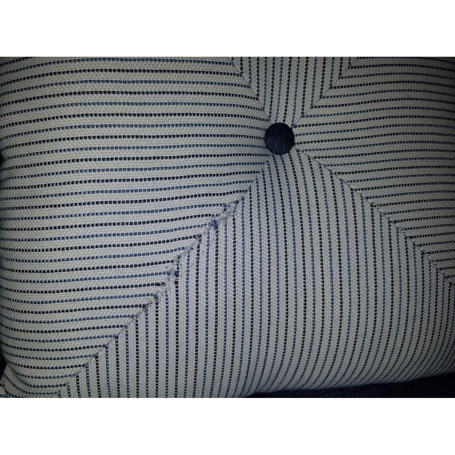 Raymour & Flanigan McKinley Navy Sofa - image-4