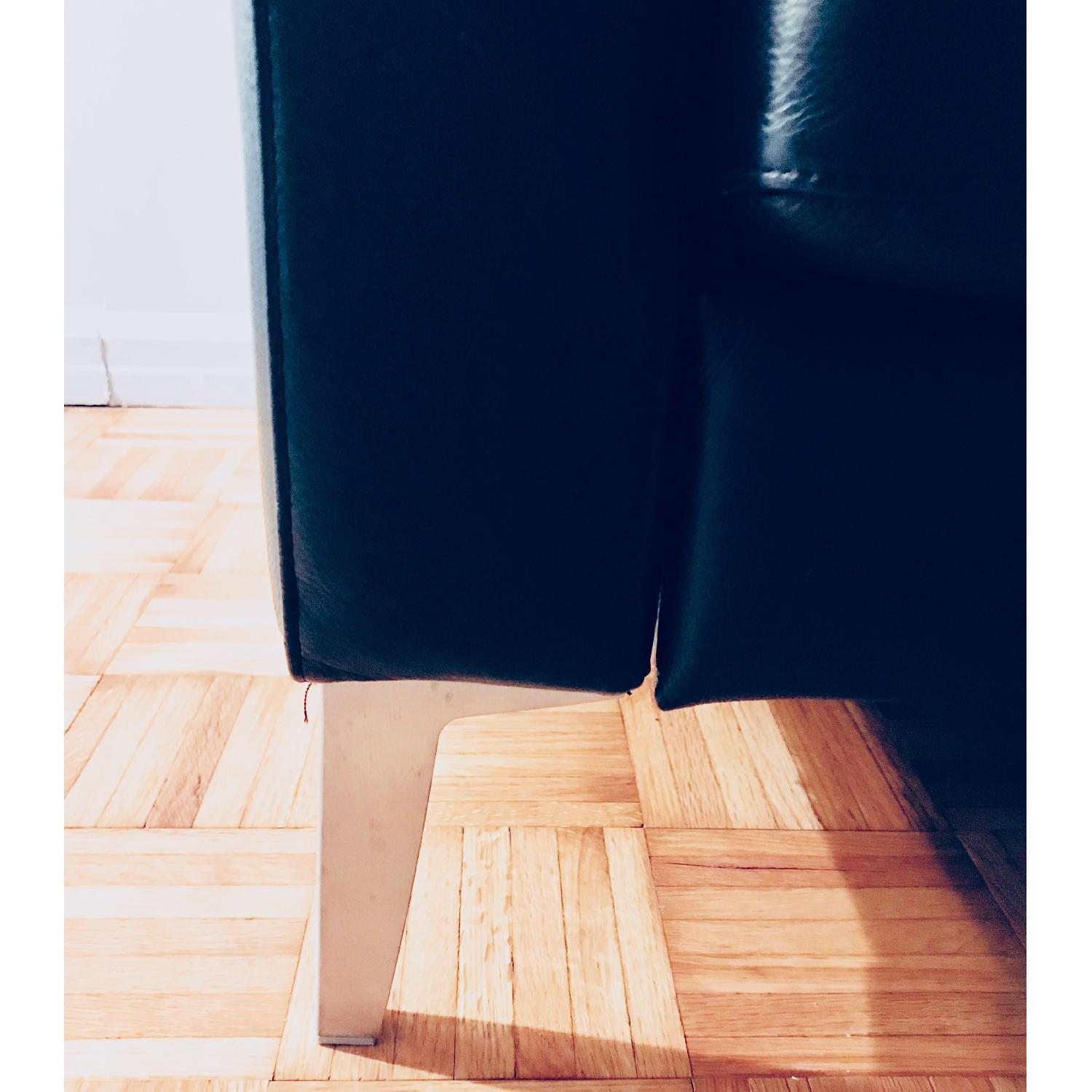 Ikea Landskrona Leather Sectional Sofa w/ Chaise - image-5