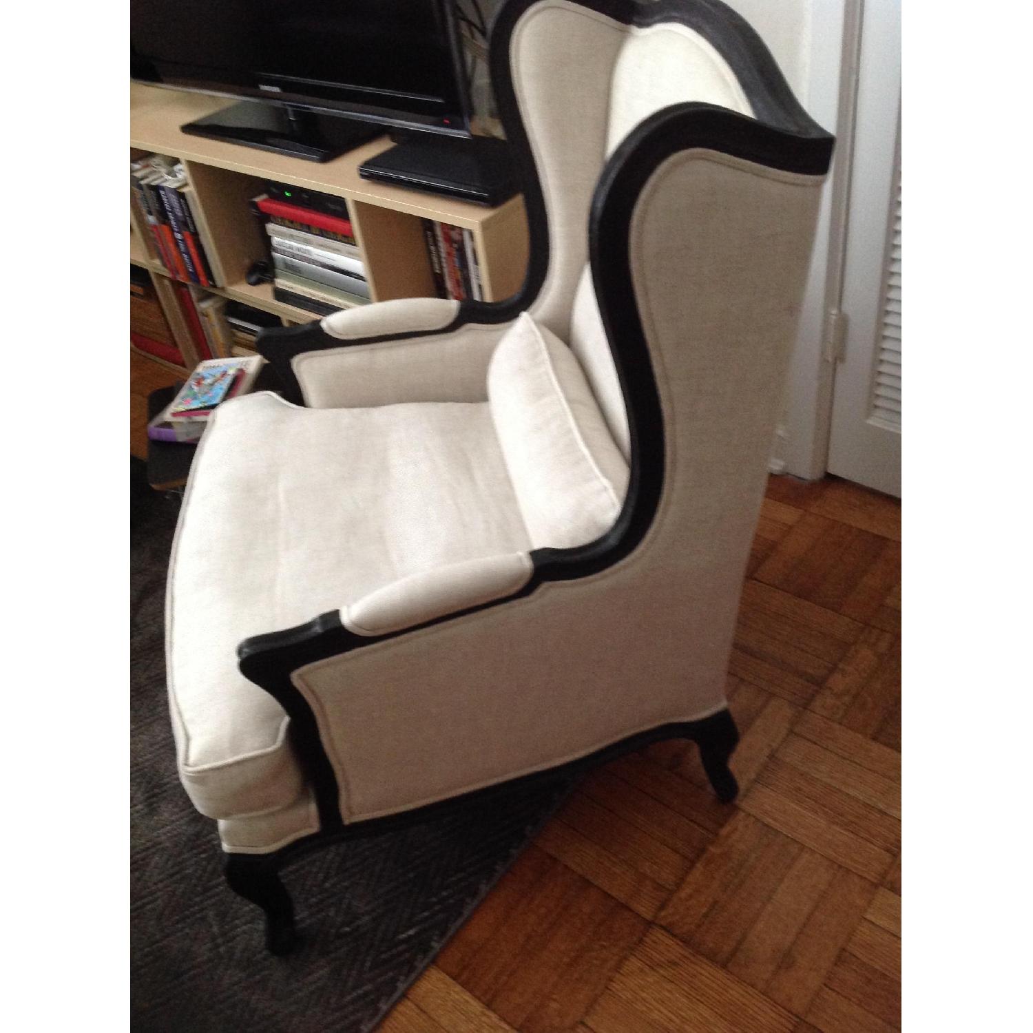 Restoration Hardware Lorraine Wingback Chair - image-3