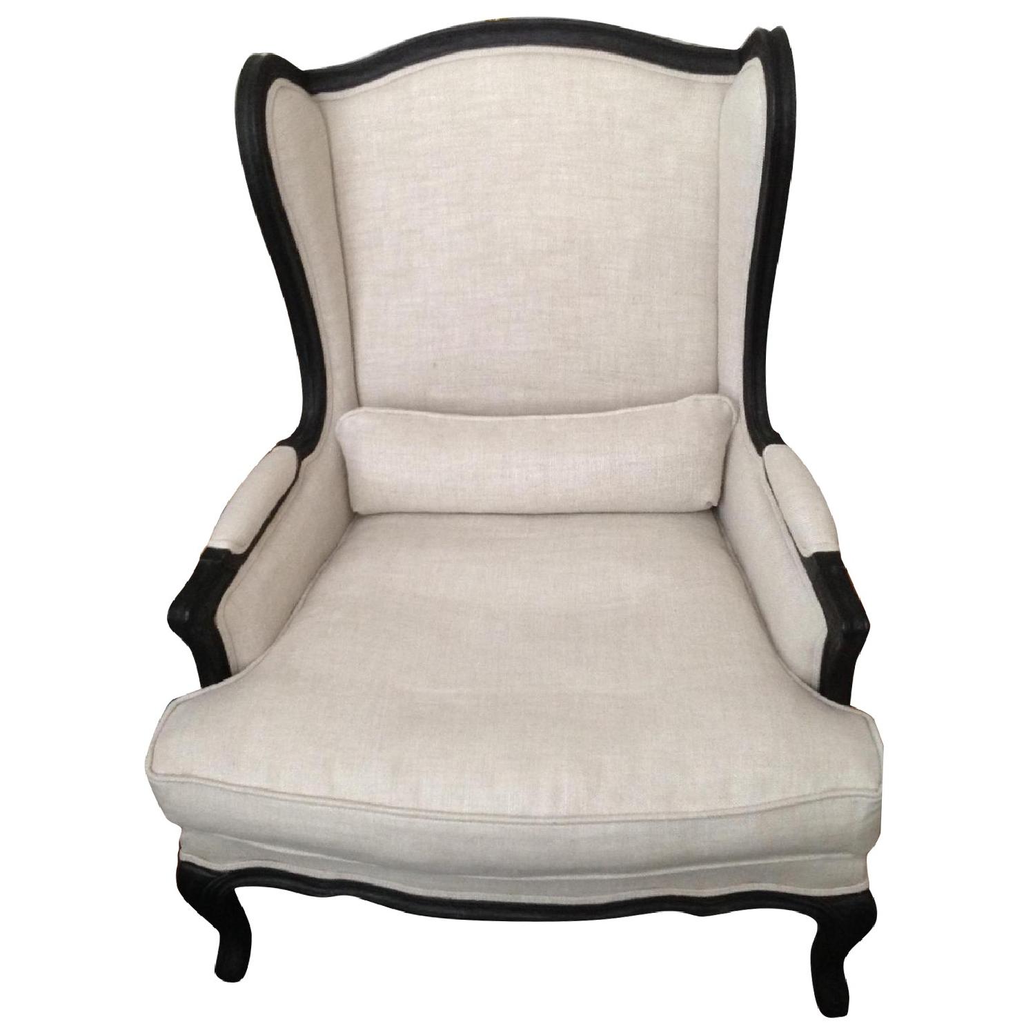 Restoration Hardware Lorraine Wingback Chair - image-6