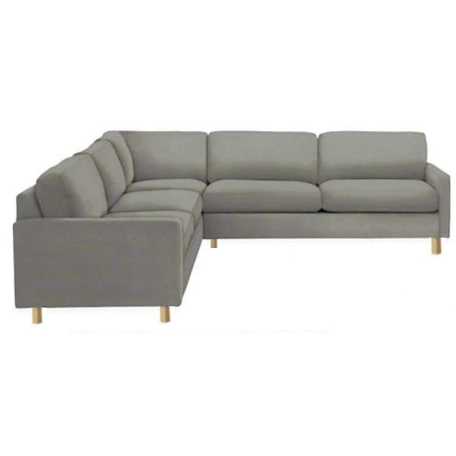Ikea Karlstad Corner Sectional Sofa AptDeco