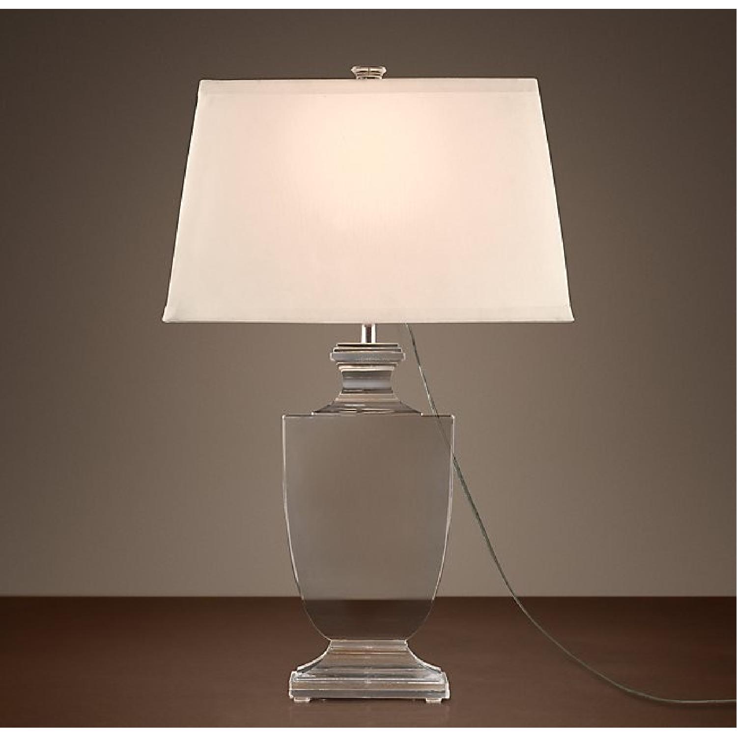 Restoration Hardware Crystal Table Lamp - image-4