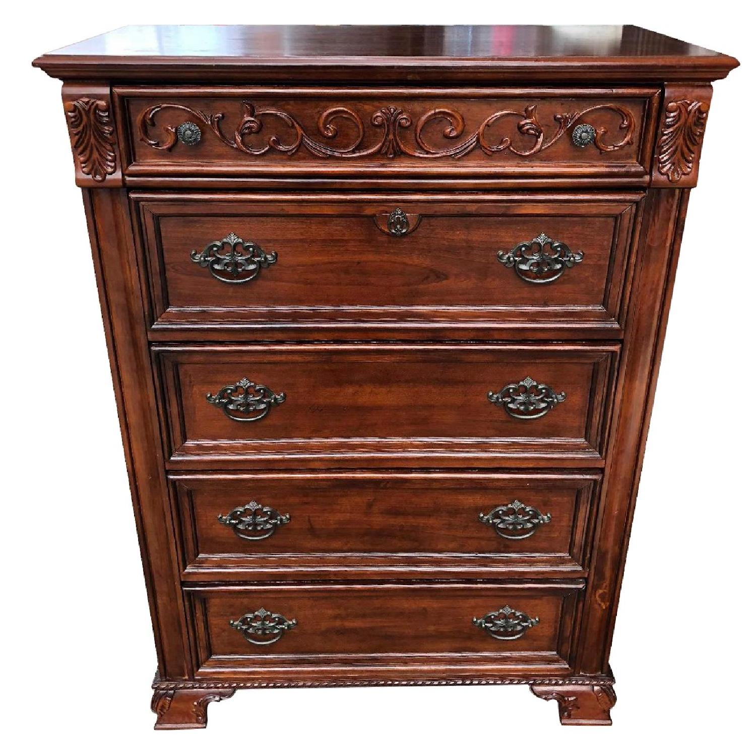 Walter Of Wabash Solid Wood Dresser AptDeco