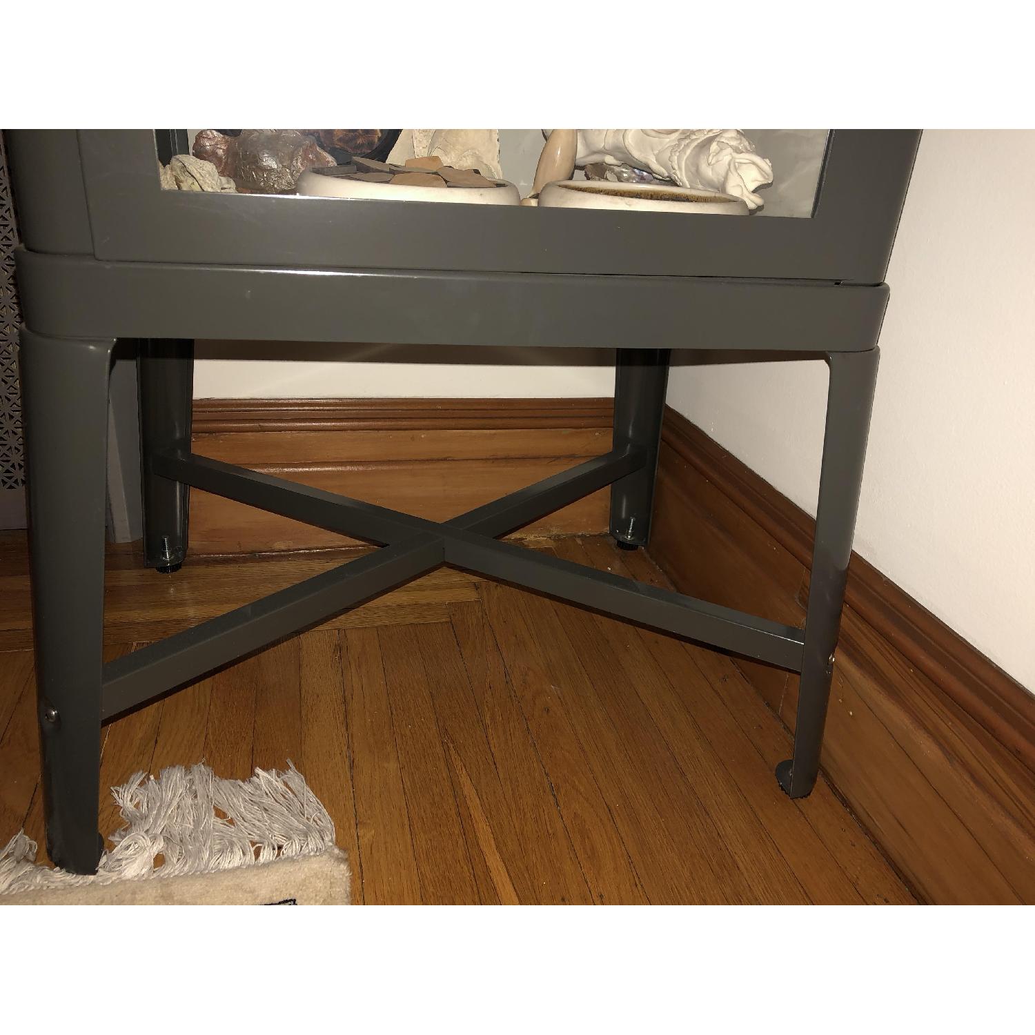 Ikea Fabrikor Glass Apothecary Chic Industrial Cabinet - image-7