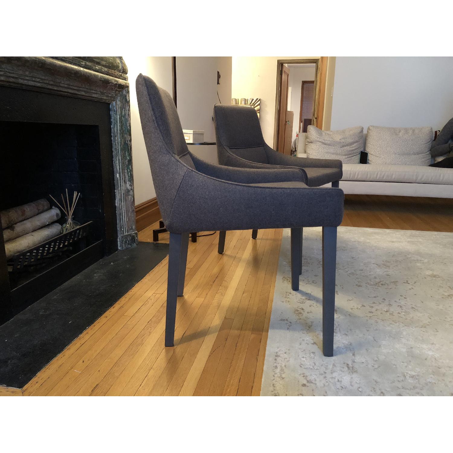 Ligne Roset Comfort Long Island Dining Chairs AptDeco