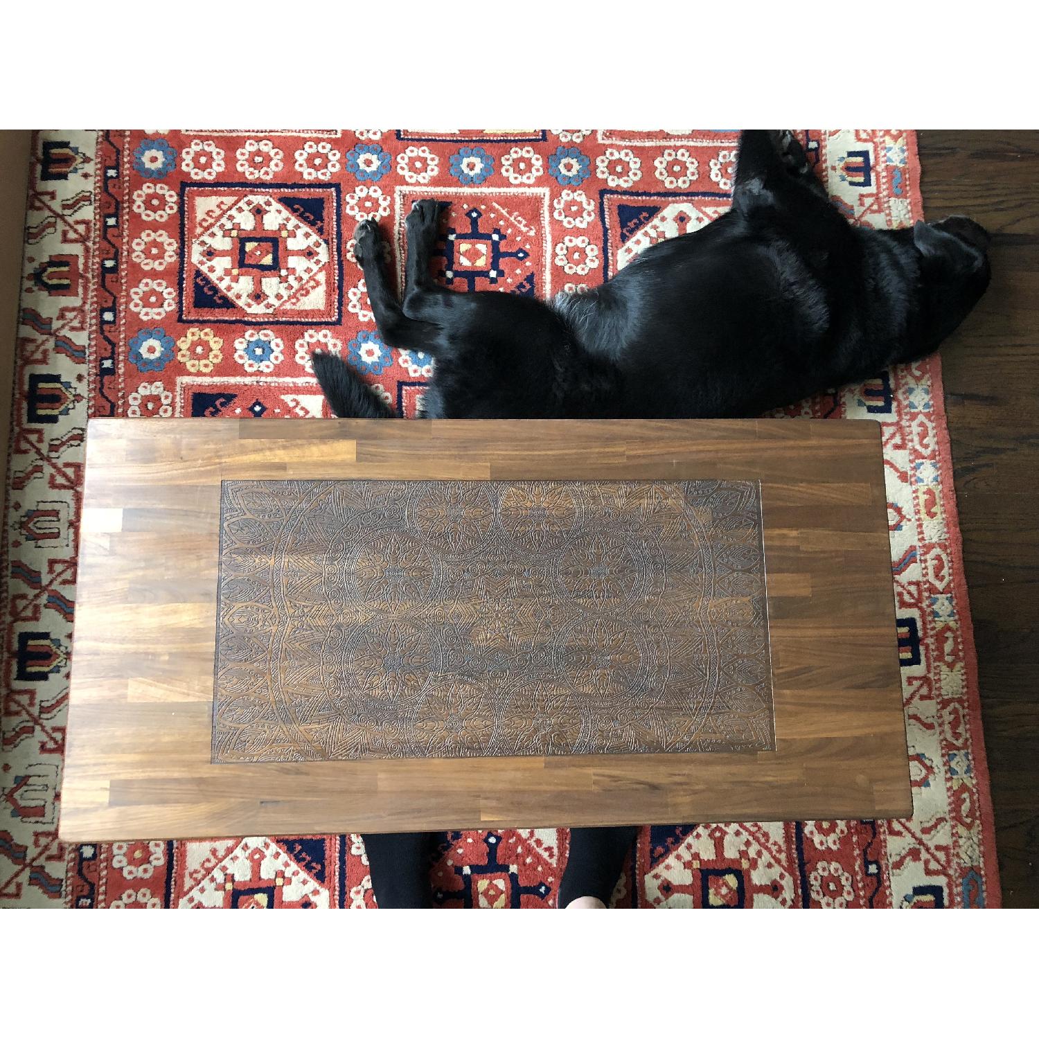 Hand-Carved Thai Coffee Table - image-1