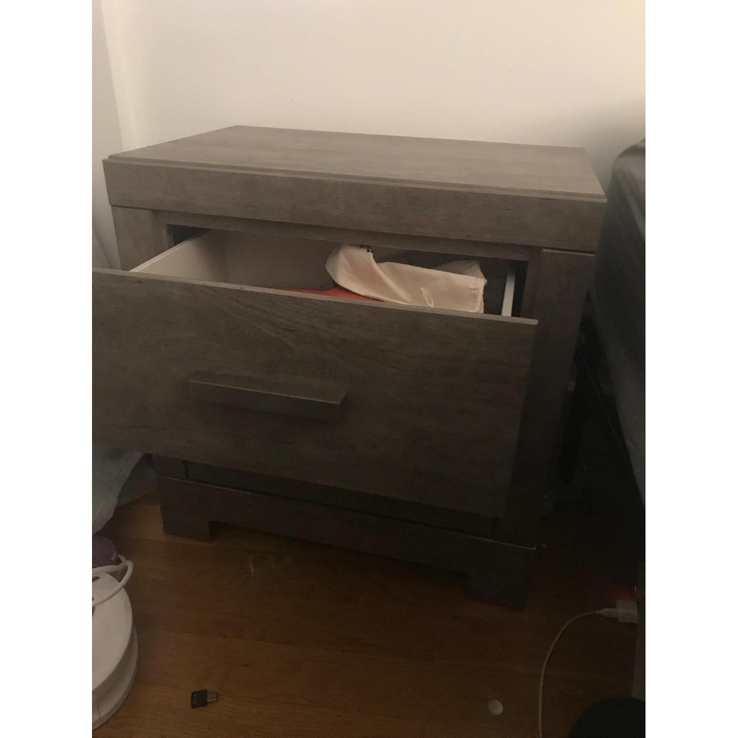 Beachcrest Home Rosen 2 Drawer Bedside Table - image-3