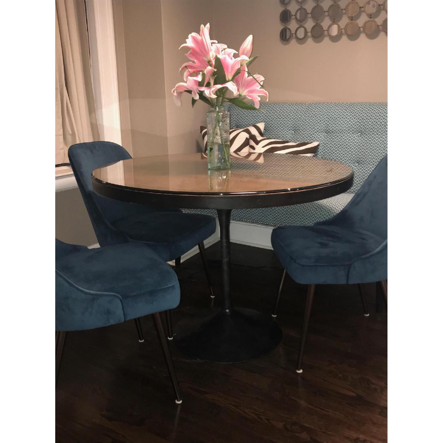 Restoration Hardware Aero Round Dining Table - image-1