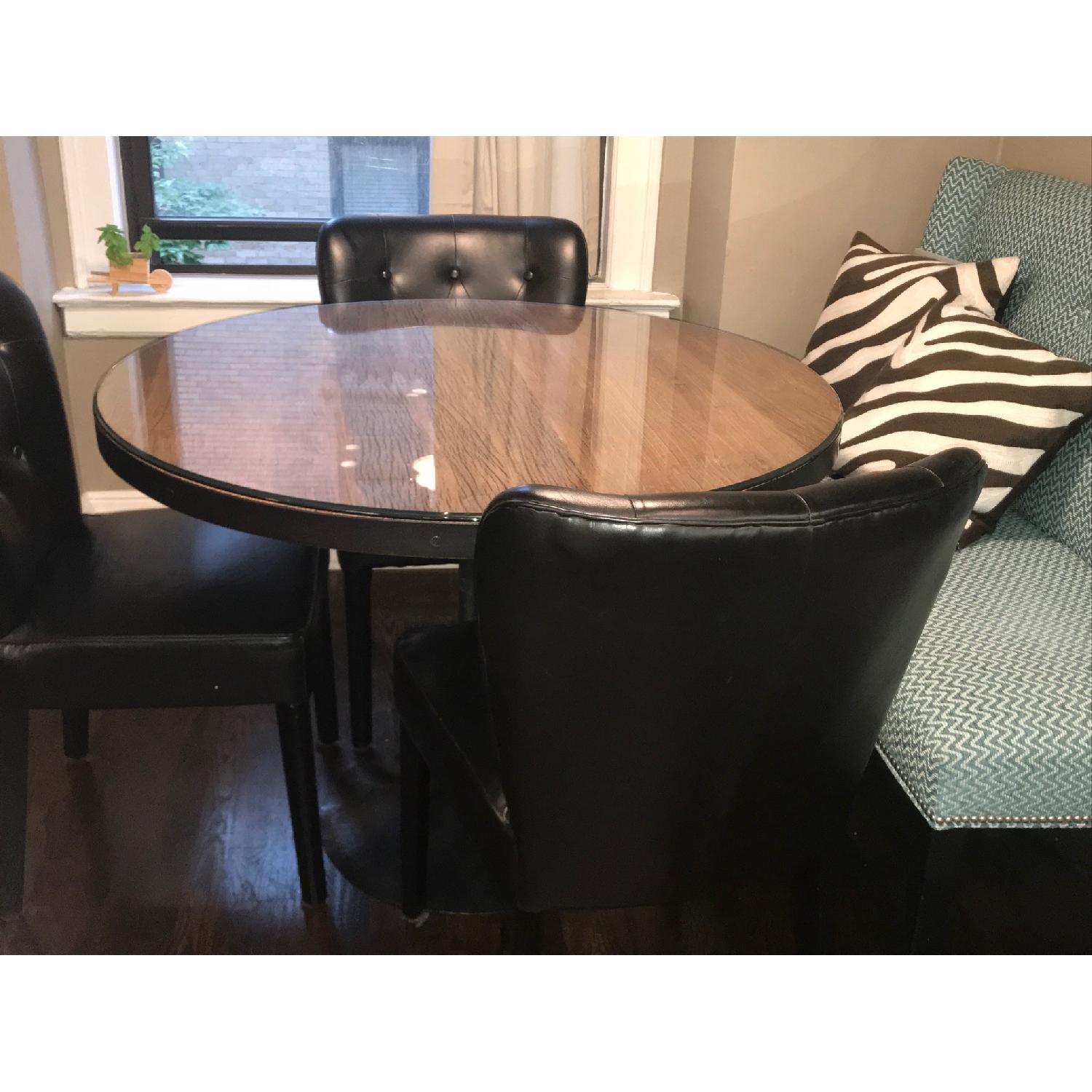 Restoration Hardware Aero Round Dining Table - image-3