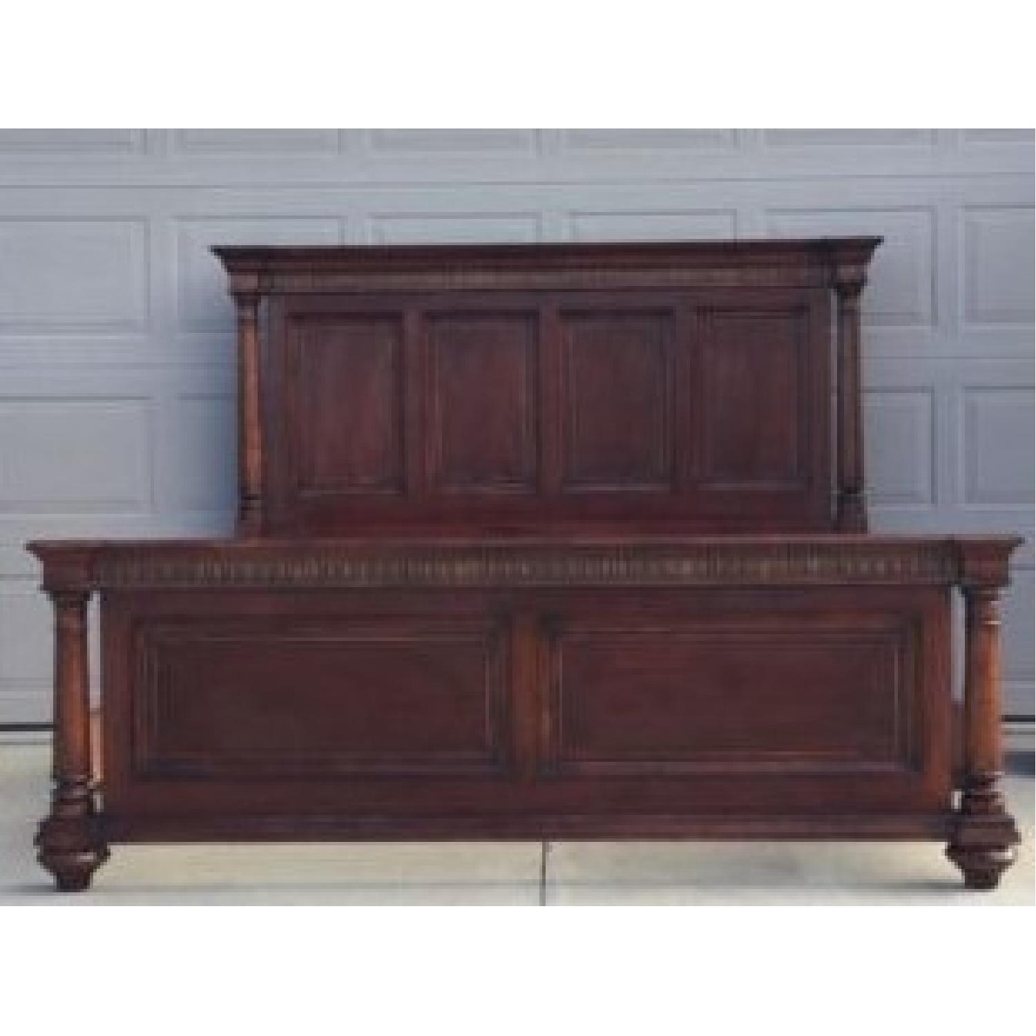 Thomasville Wood Panel Bed - image-2