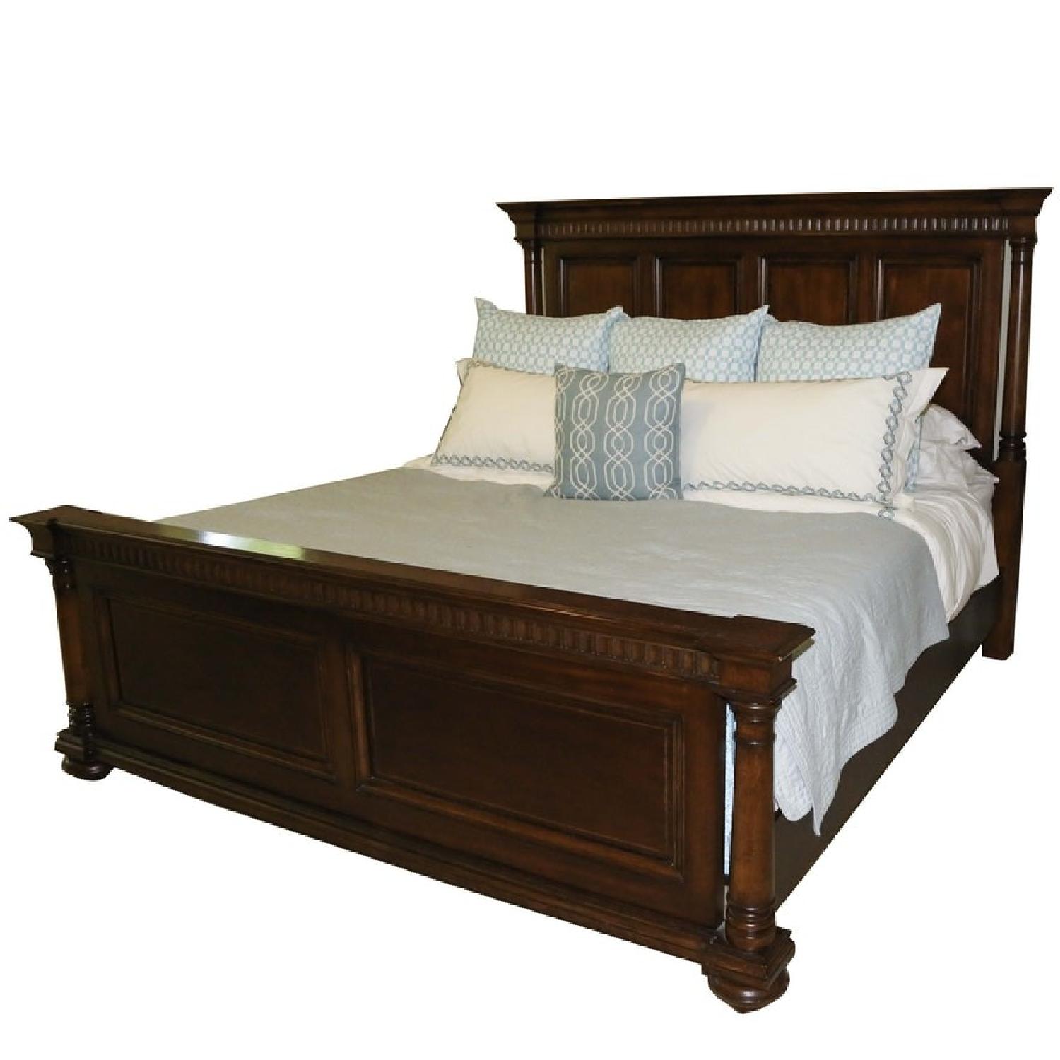 Thomasville Wood Panel Bed - image-3
