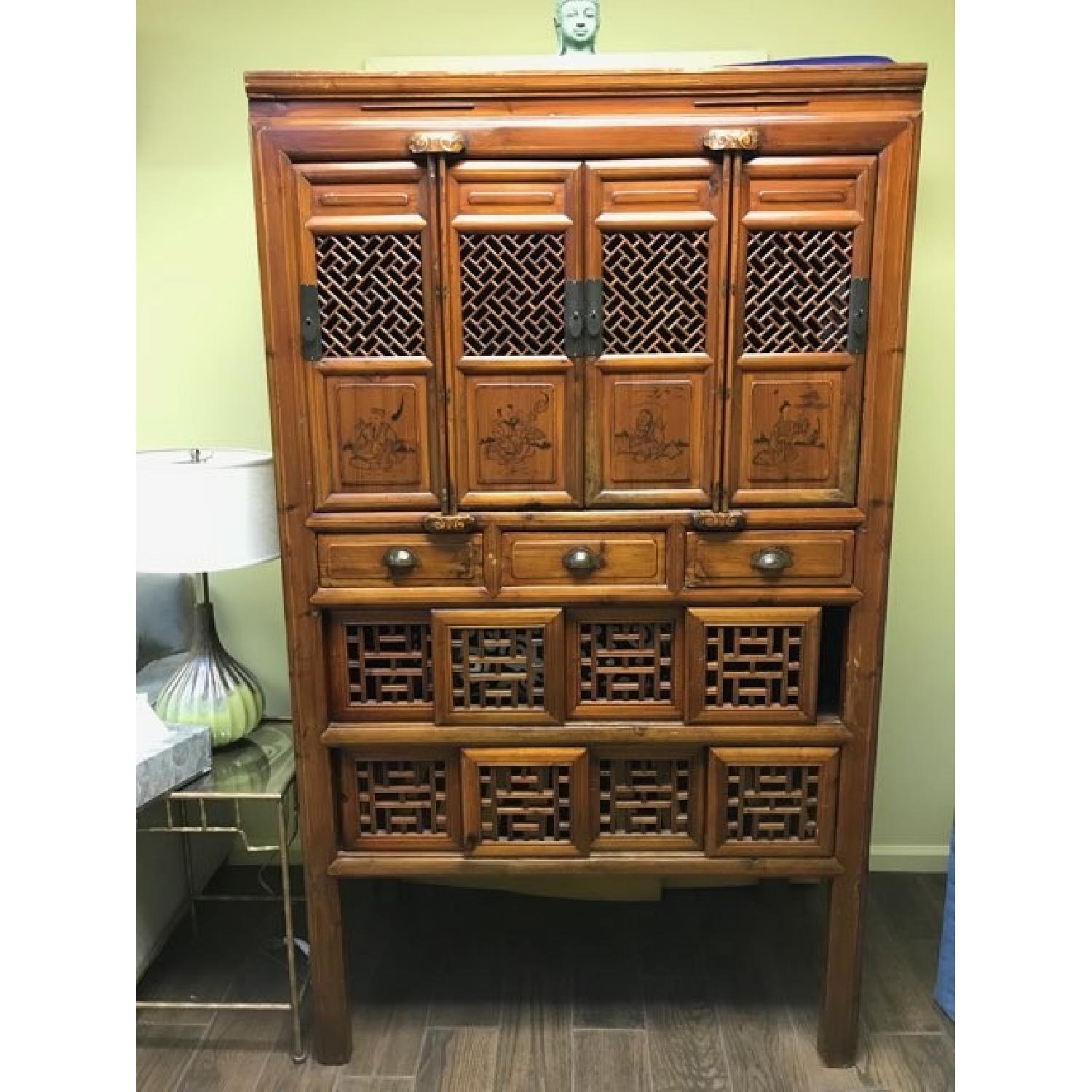 Antique Chinese Cabinet - image-1