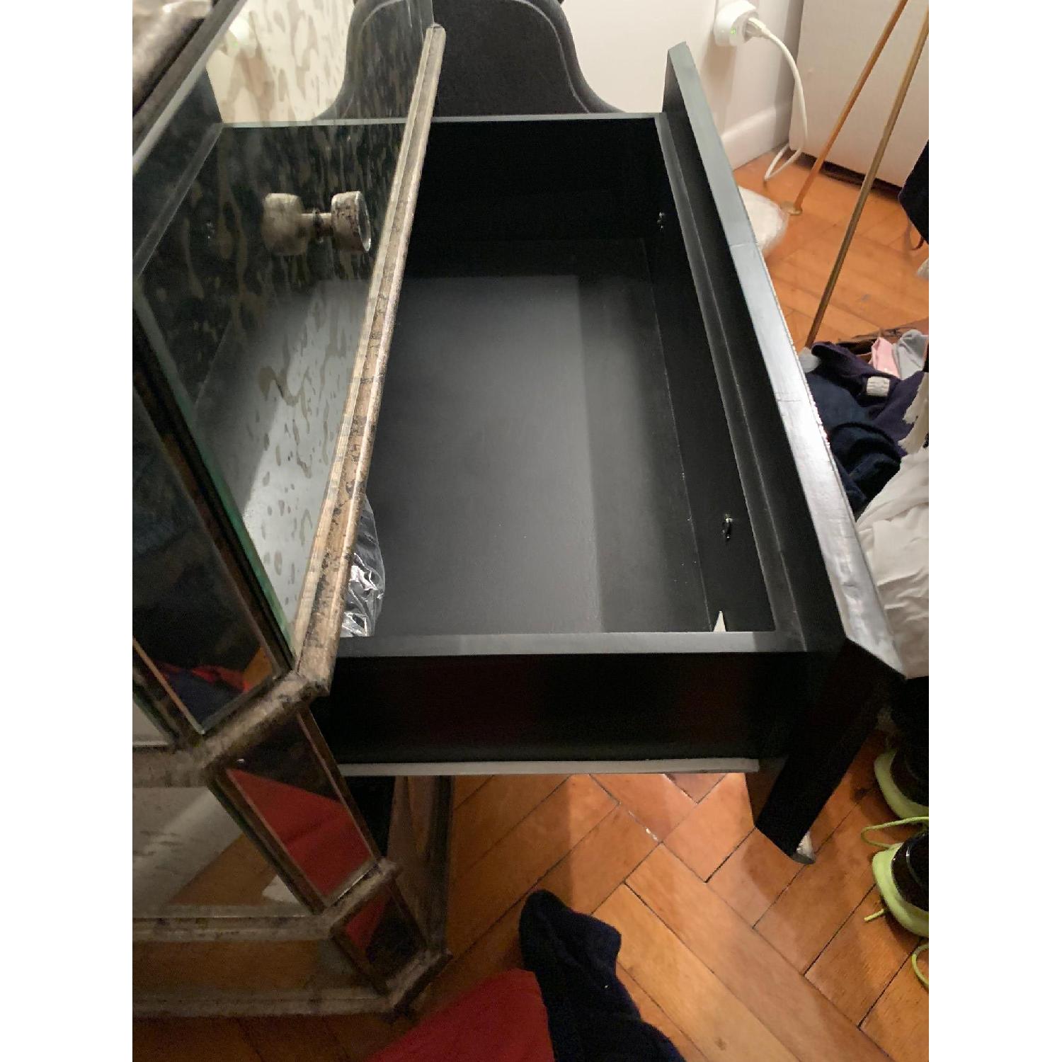 Anthropologie Mirrored 3-Drawer Dresser - image-4