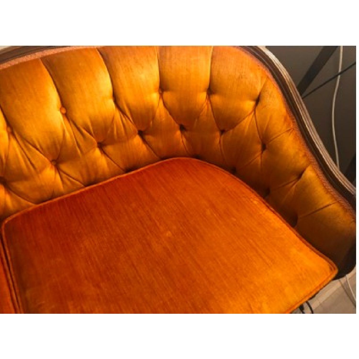 Vintage Mid Century Modern Tufted Back Sofa - image-4