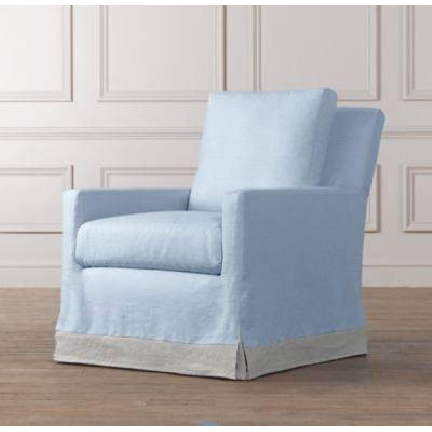 Restoration Hardware Baby & Child Track Arm Swivel Glider - image-3