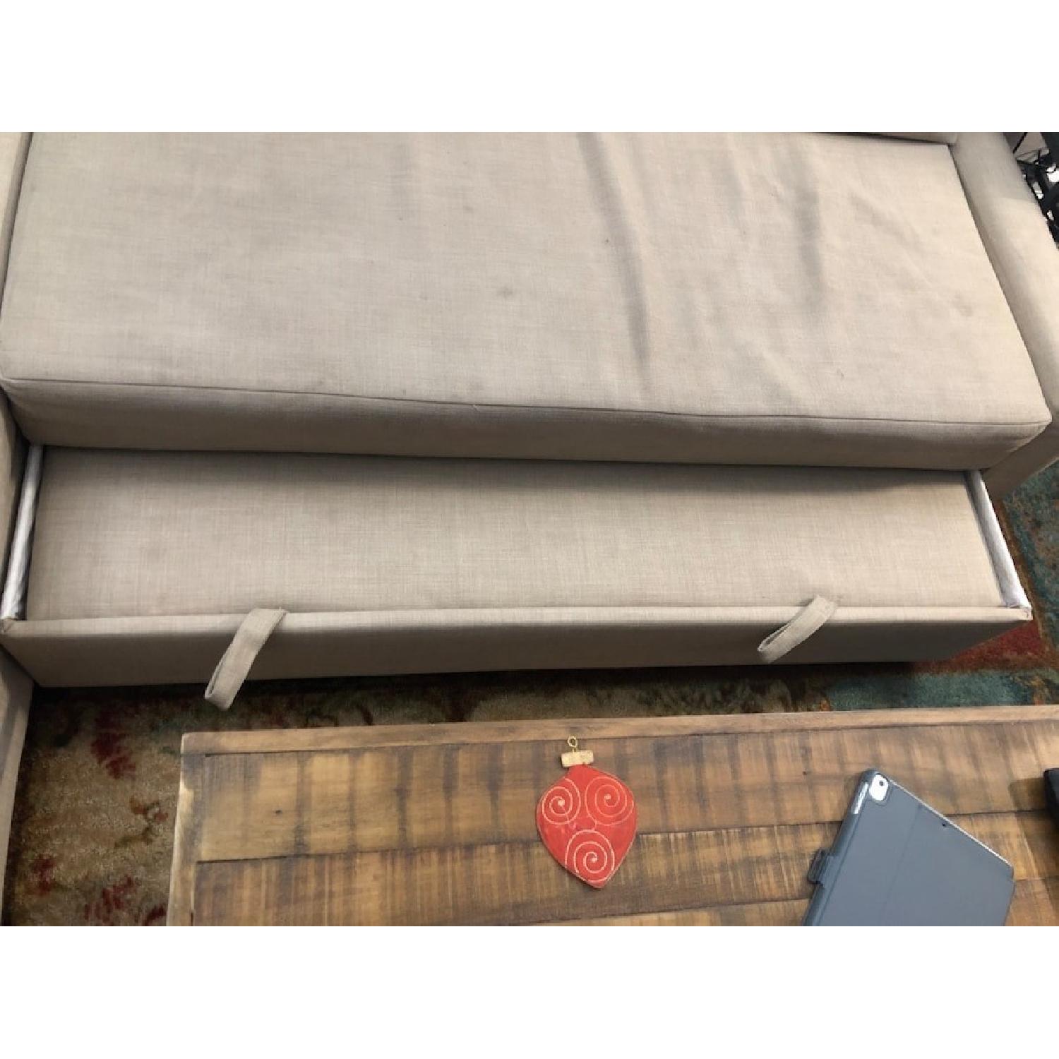 Ikea Sleeper Sectional Sofa w/ Chaise - image-5