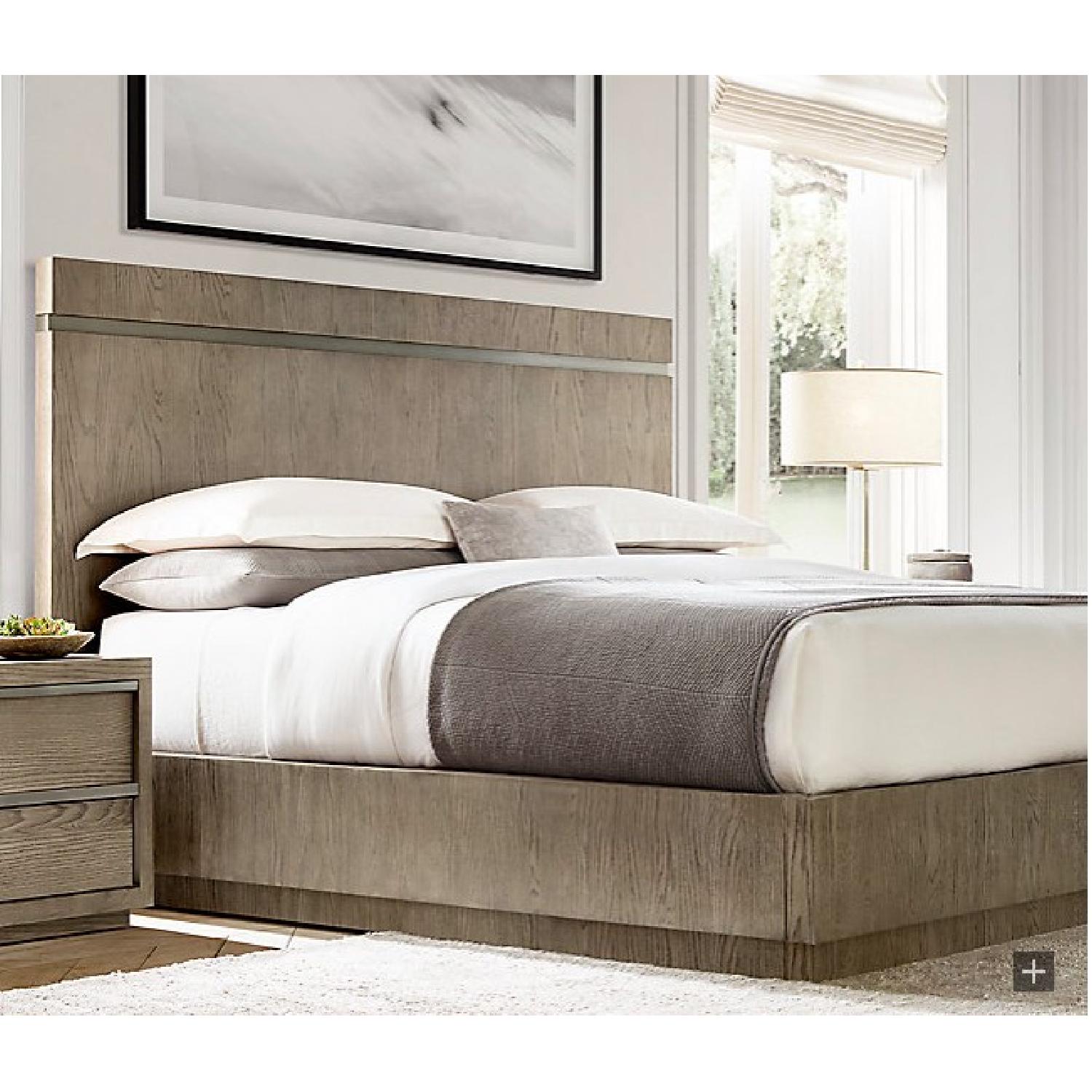 Restoration Hardward King Platform Bed - image-1