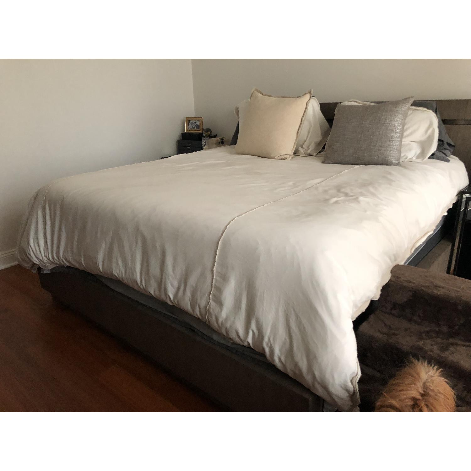 Restoration Hardward King Platform Bed - image-3