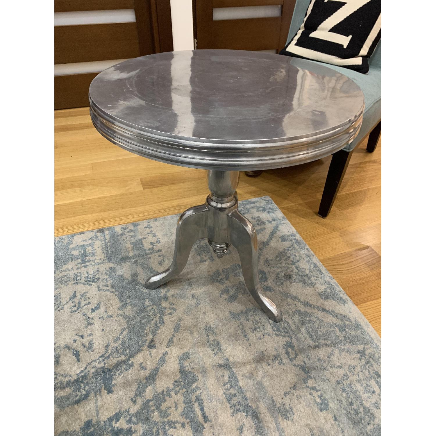Silver Side Table - image-1