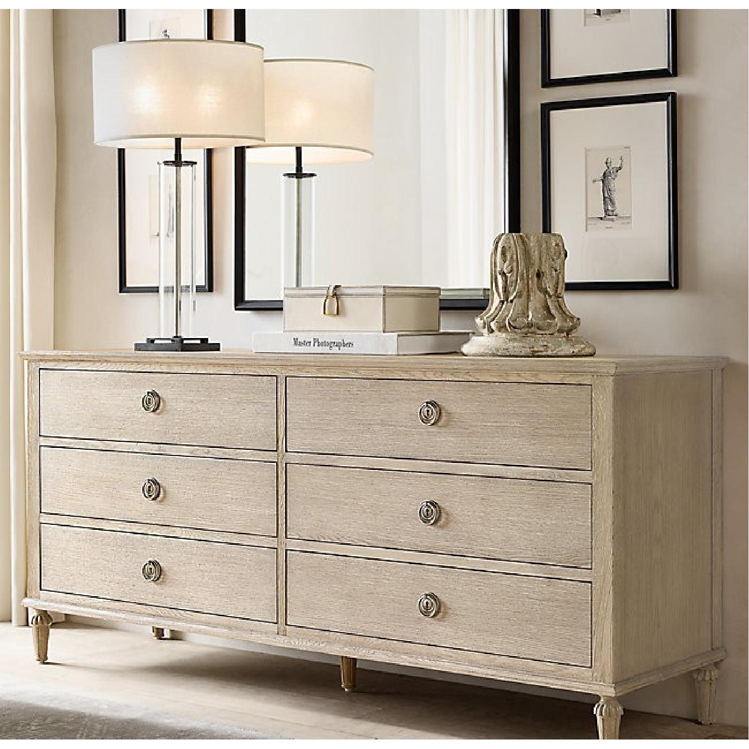 Restoration Hardware French Column Glass Table Lamp - image-4