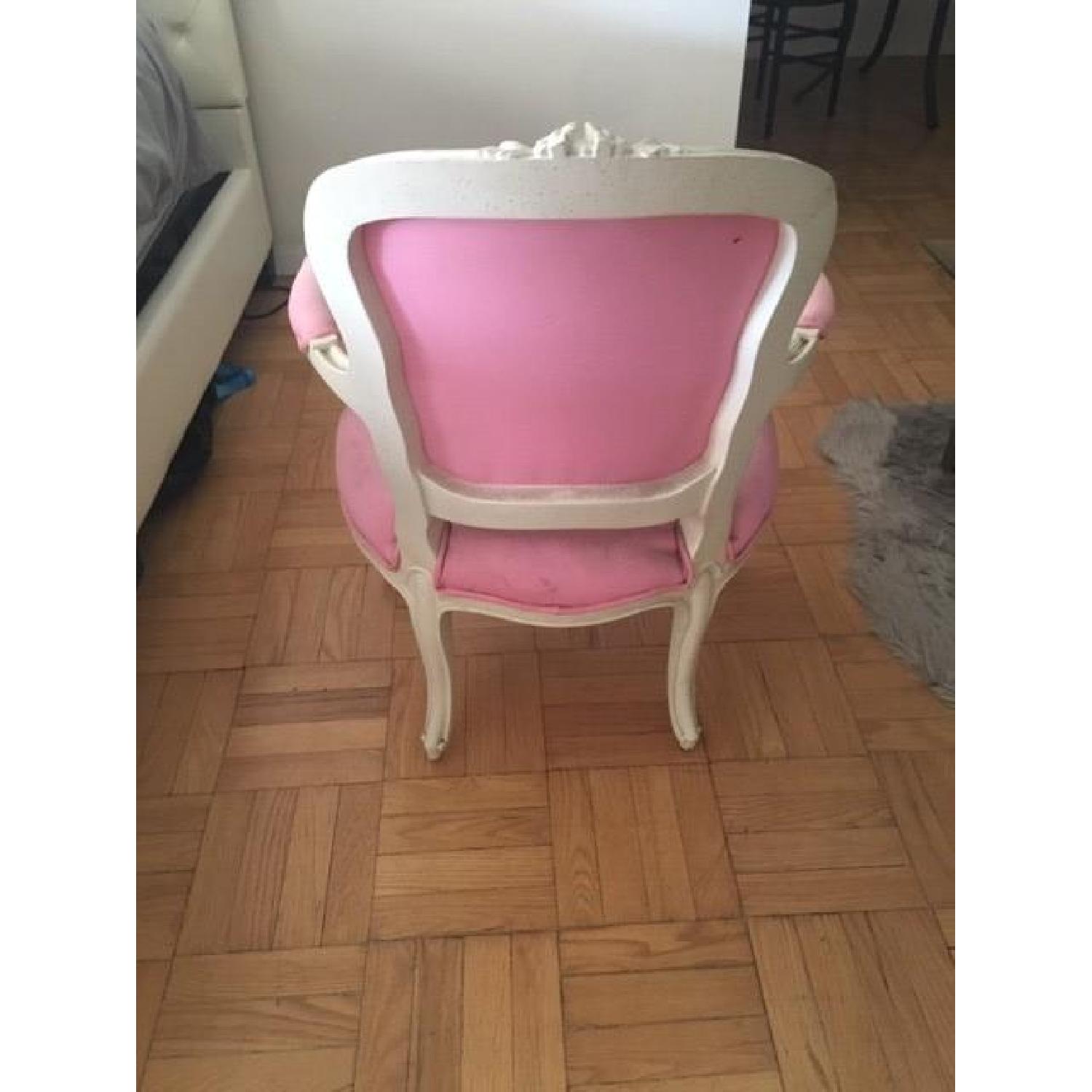 Pottery Barn Pink Accent Chair - image-5
