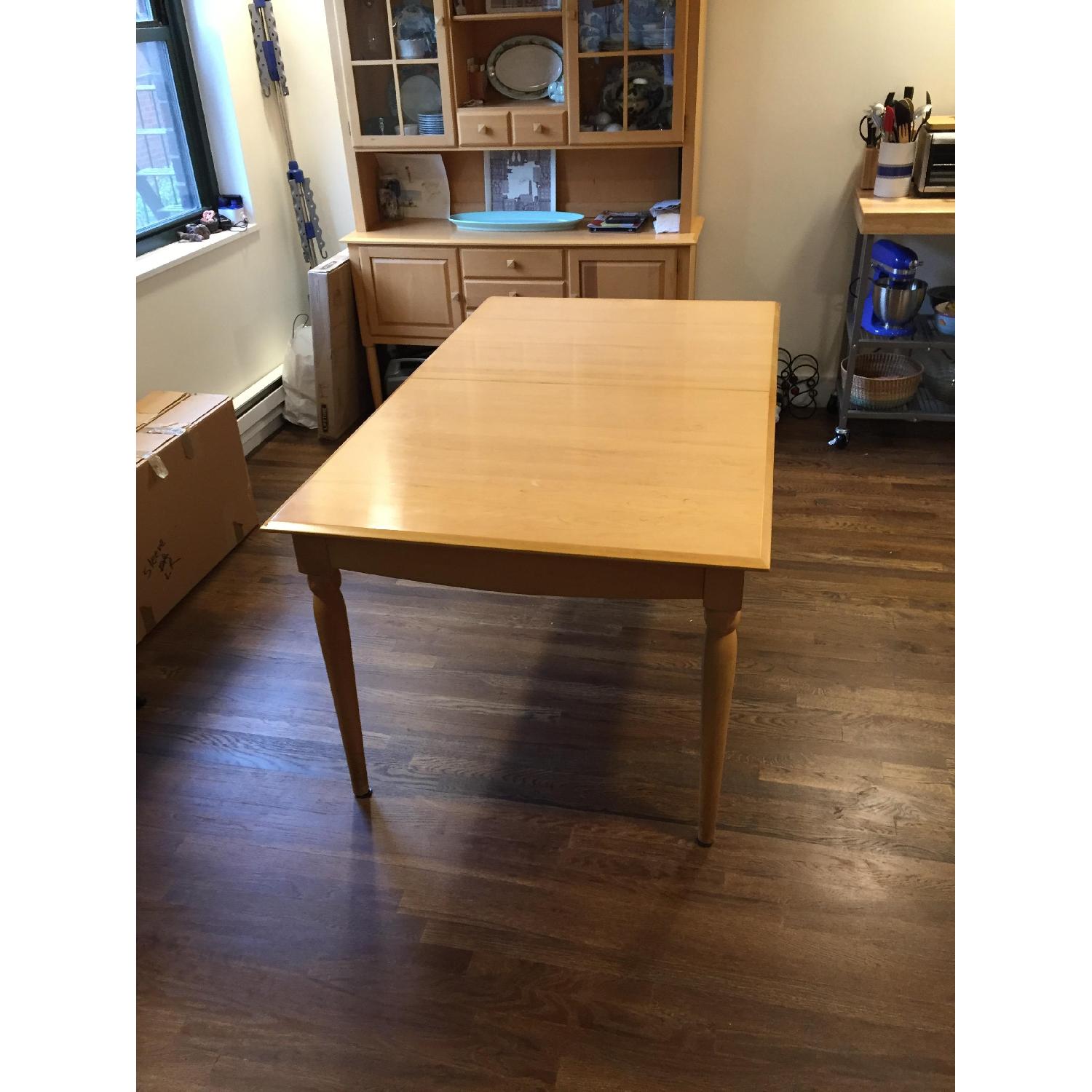 Ethan Allen American Dimensions Maple Wood Dining Table - image-3