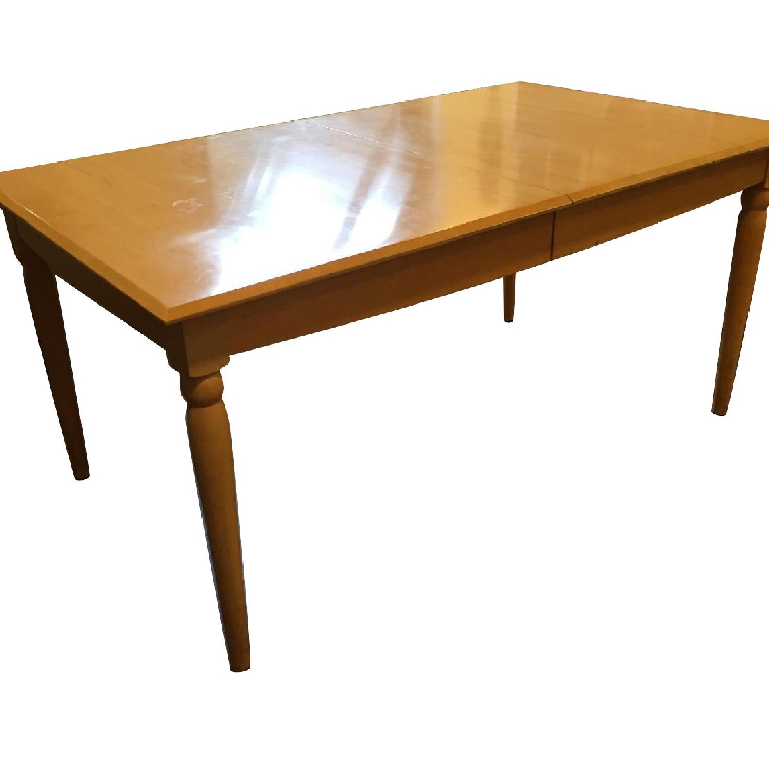 Ethan Allen American Dimensions Maple Wood Dining Table - image-0