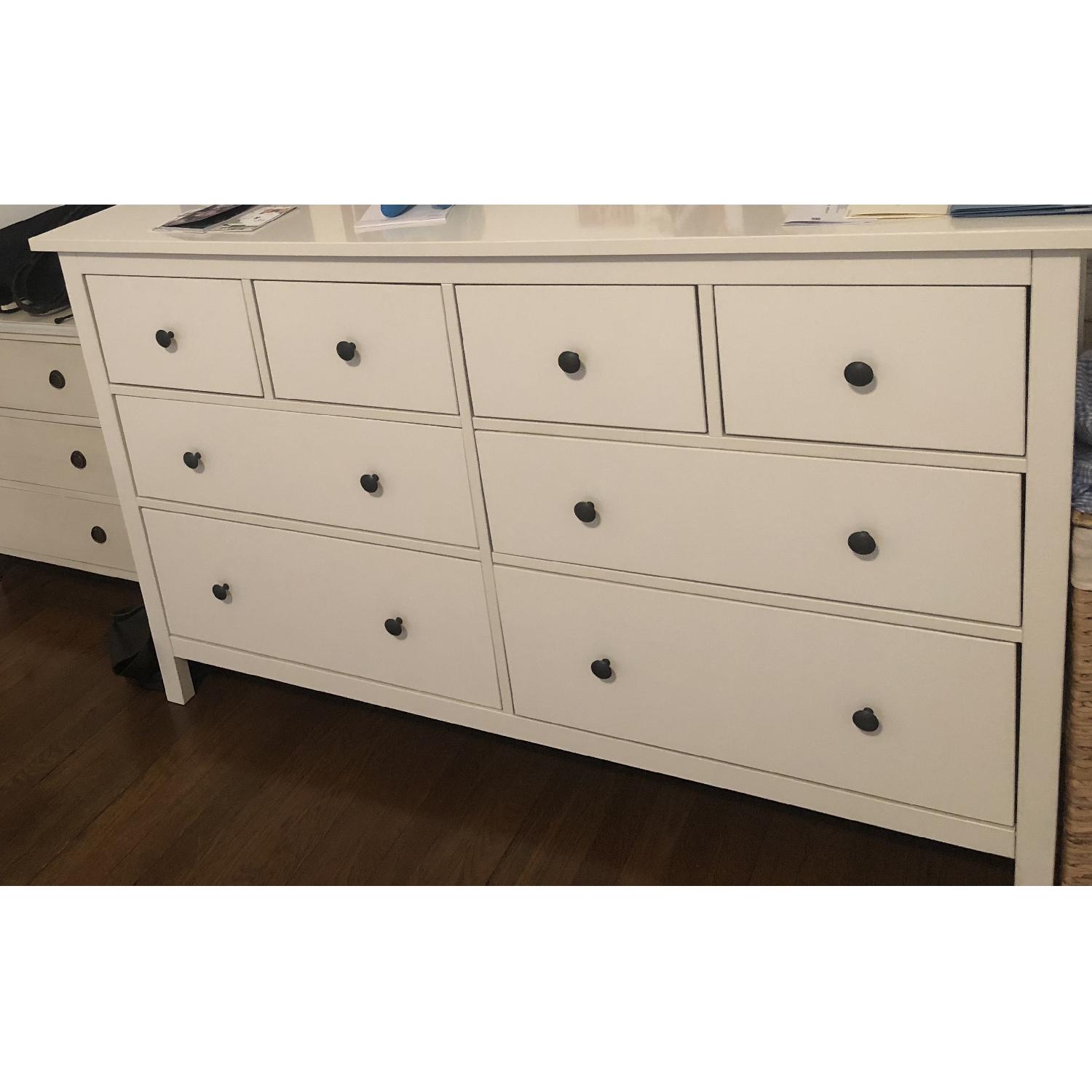 HEMNES 8Drawer Dresser in White AptDeco