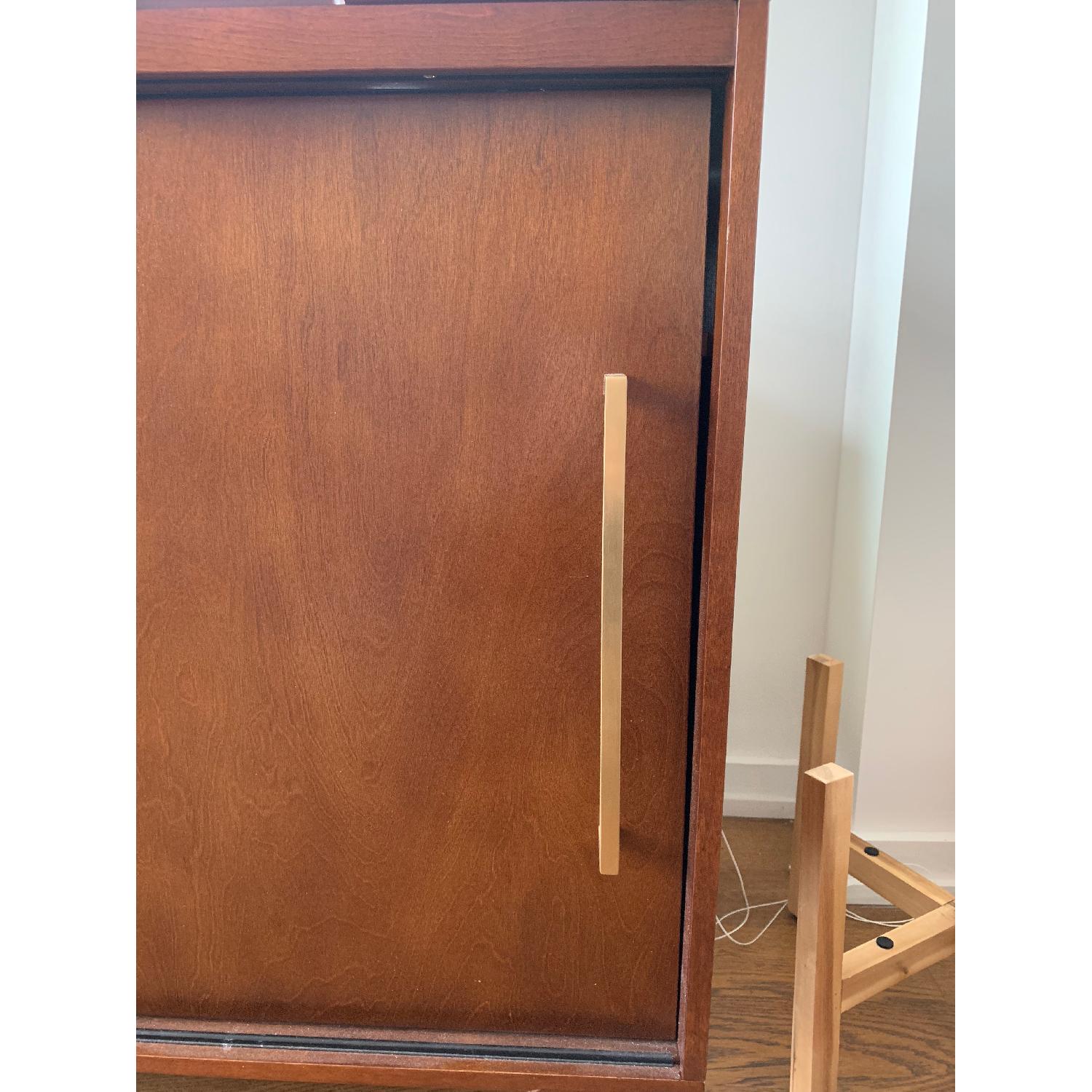 Target Everett Crosley Media Console Record Player/Holder - image-5