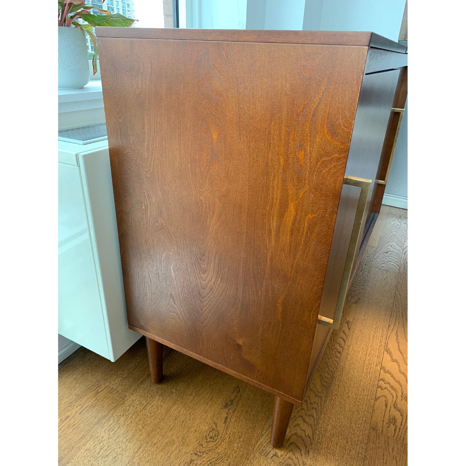 Target Everett Crosley Media Console Record Player/Holder - image-7