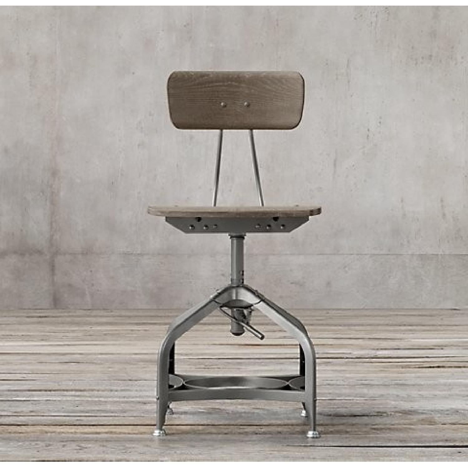 Restoration Hardware 1940s Vintage Toledo Desk Chair - image-4