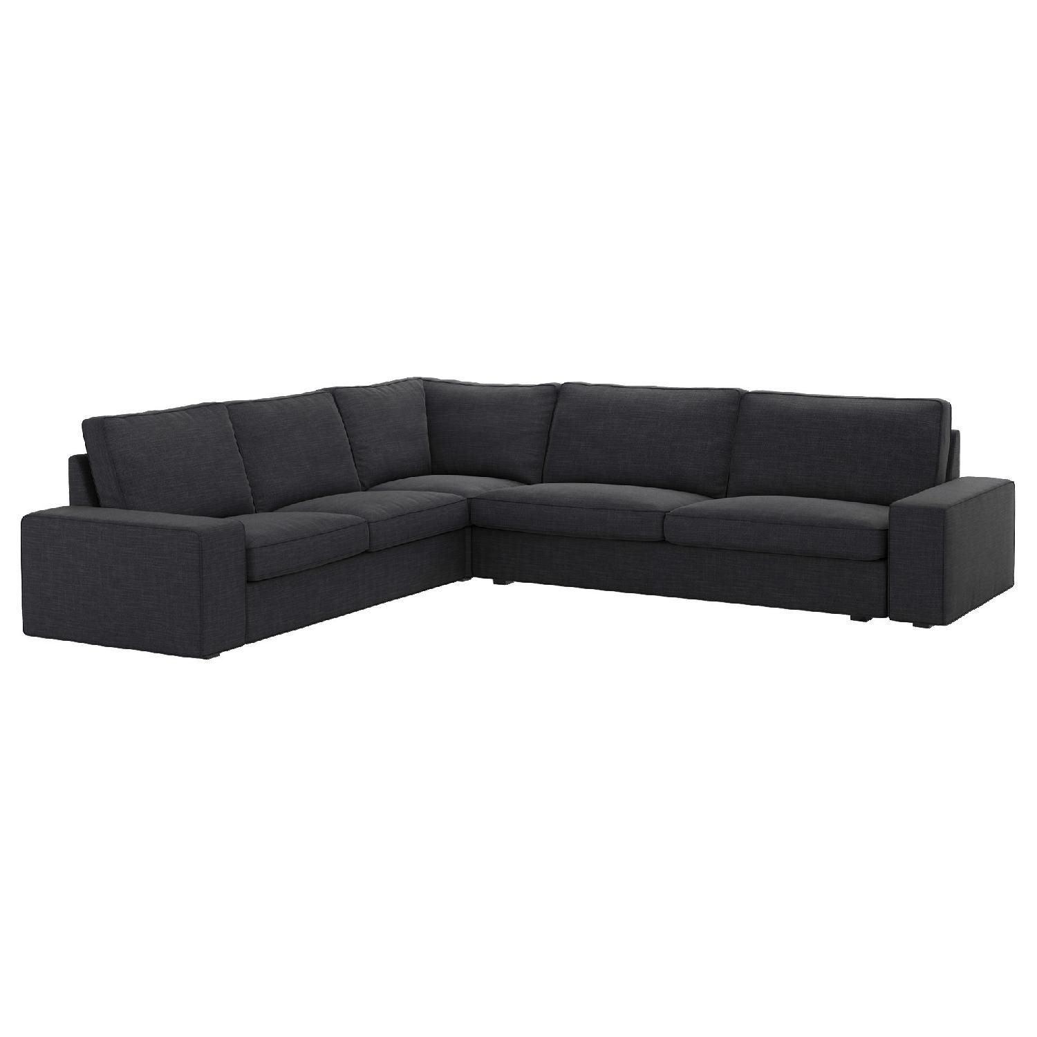 Ikea Kivik 5-Seat Corner Sectional Sofa - image-0