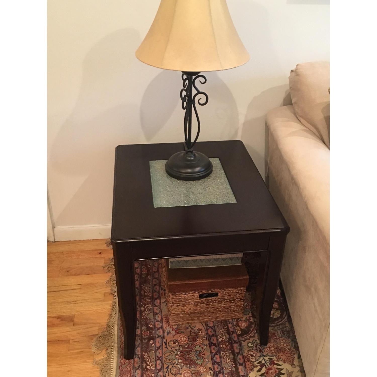 Bob's Wood & Glass End Tables - image-3