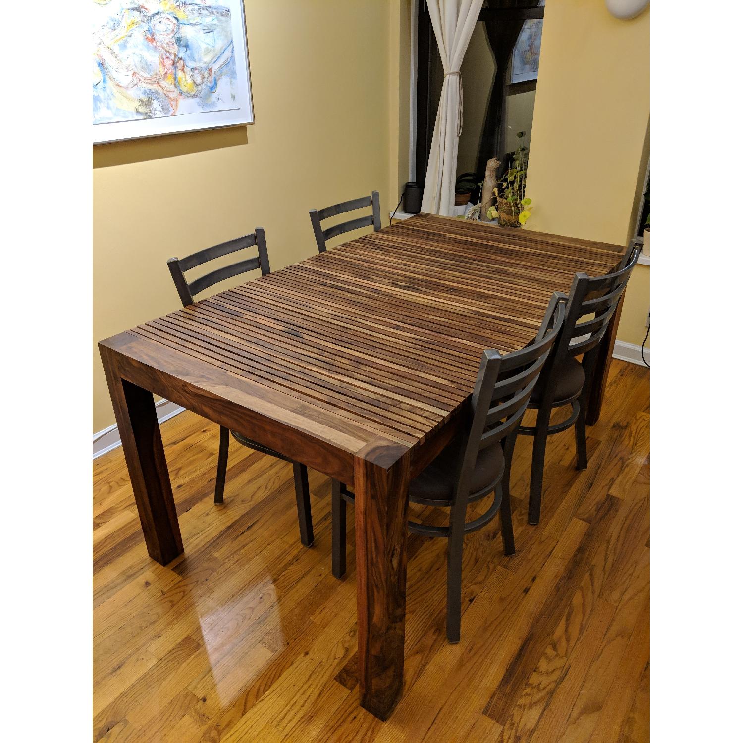 Handmade Solid Wood Dining Table - image-3