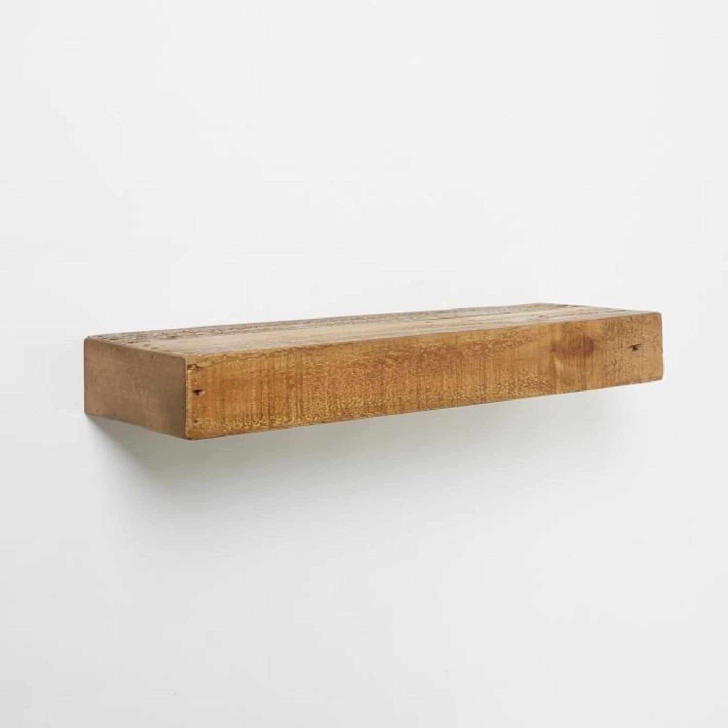 West Elm Reclaimed Pine Floating Shelf - image-1
