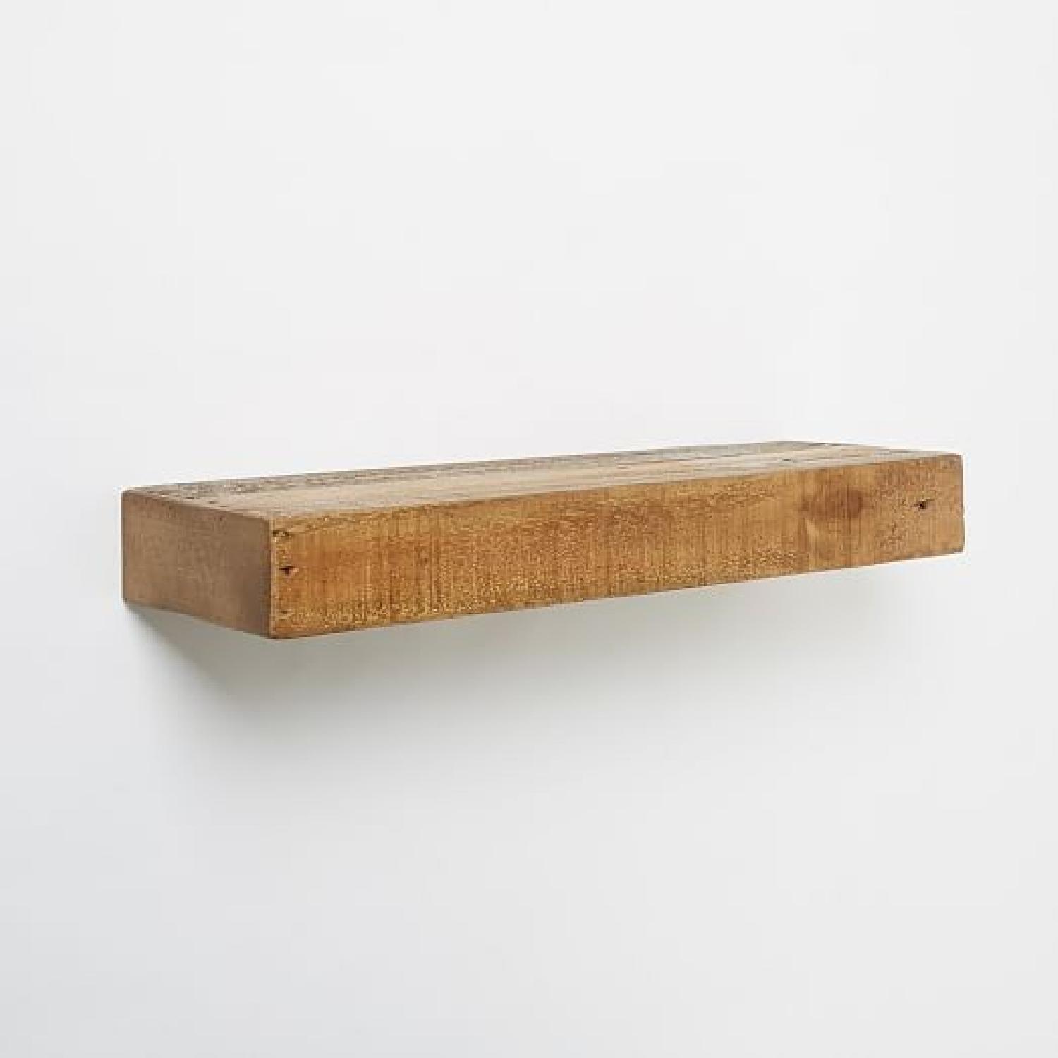 West Elm Reclaimed Pine Floating Shelf - image-5