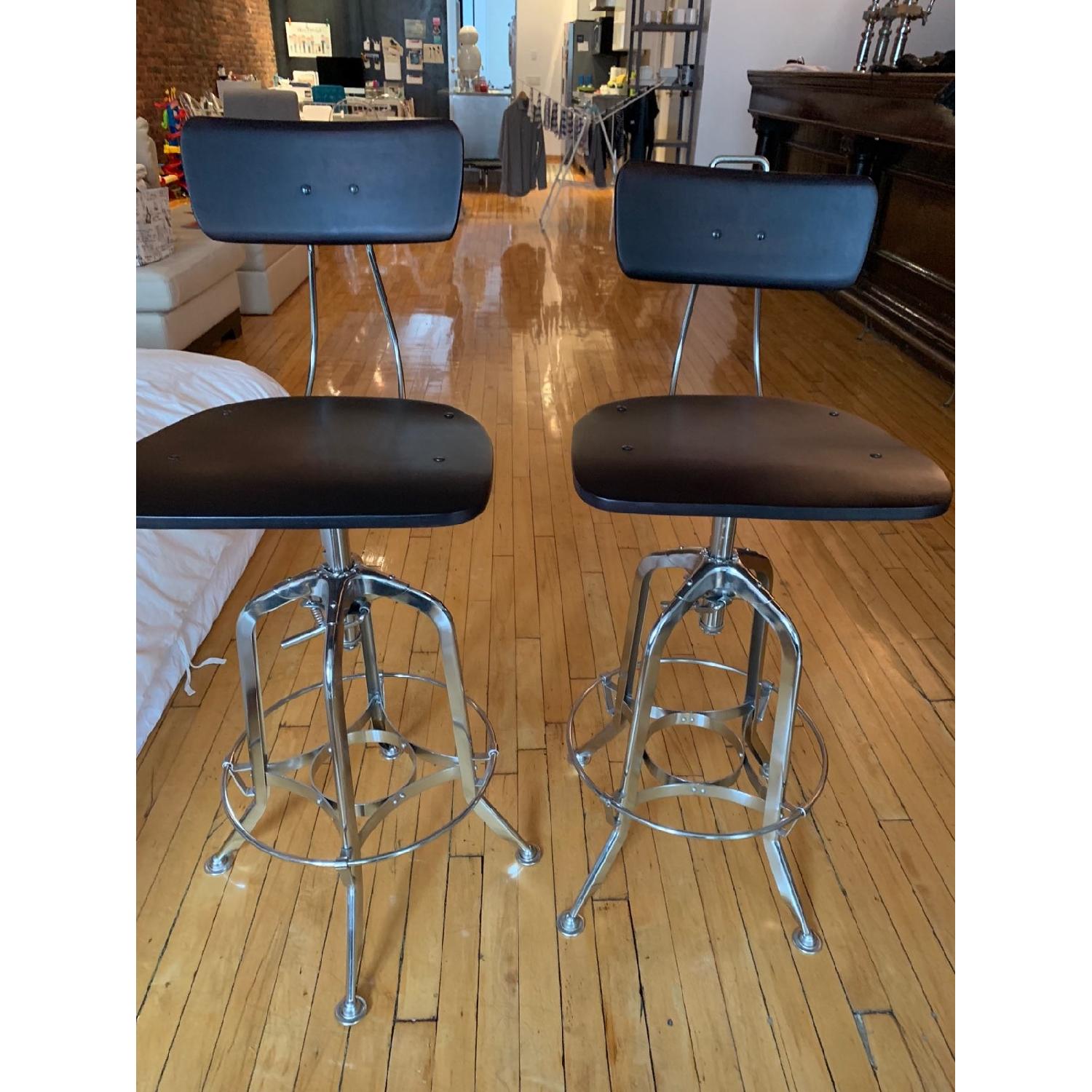 Restoration Hardware 1940s Vintage Toledo Bar Chairs - AptDeco