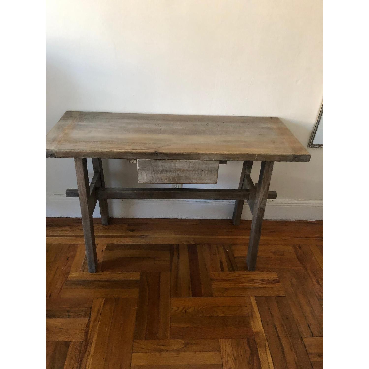 Modern Grey Farmhouse Desk - image-3