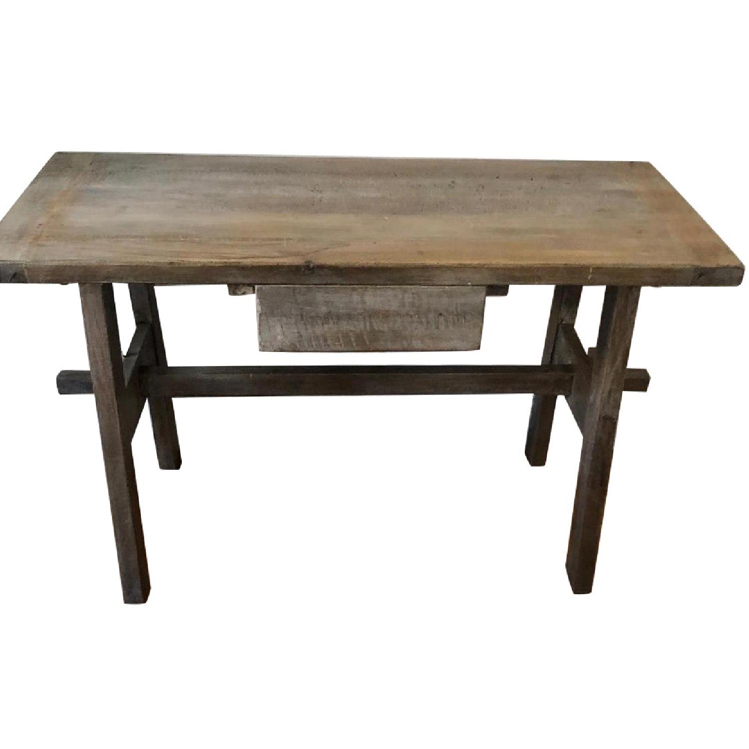 Modern Grey Farmhouse Desk - image-0