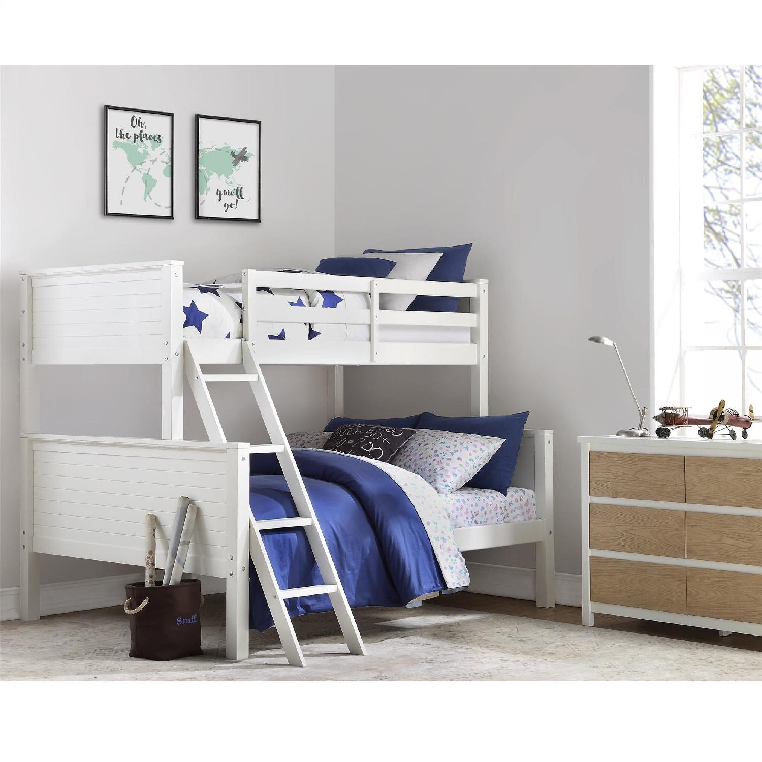 Your Zone Kids Twin over Full Bunk Bed - image-5