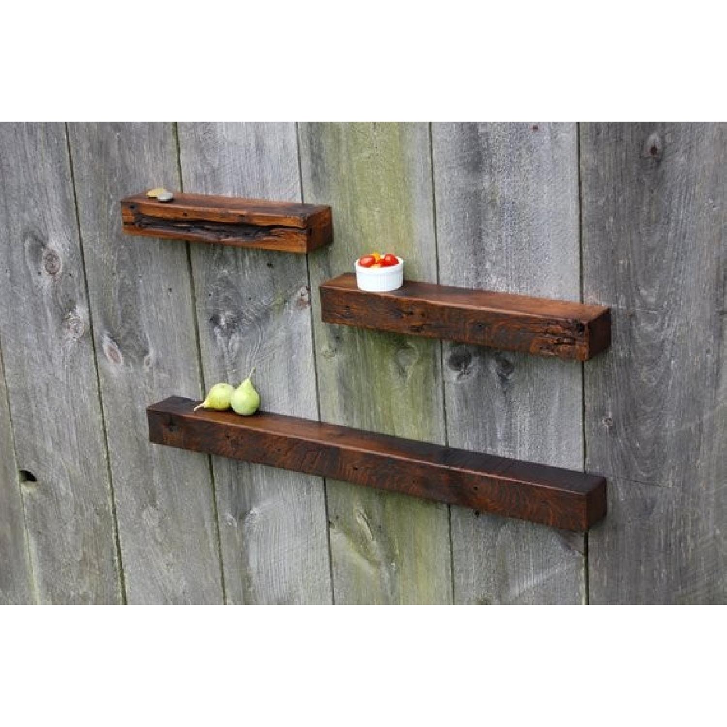 White Oak Floating Shelves - image-2