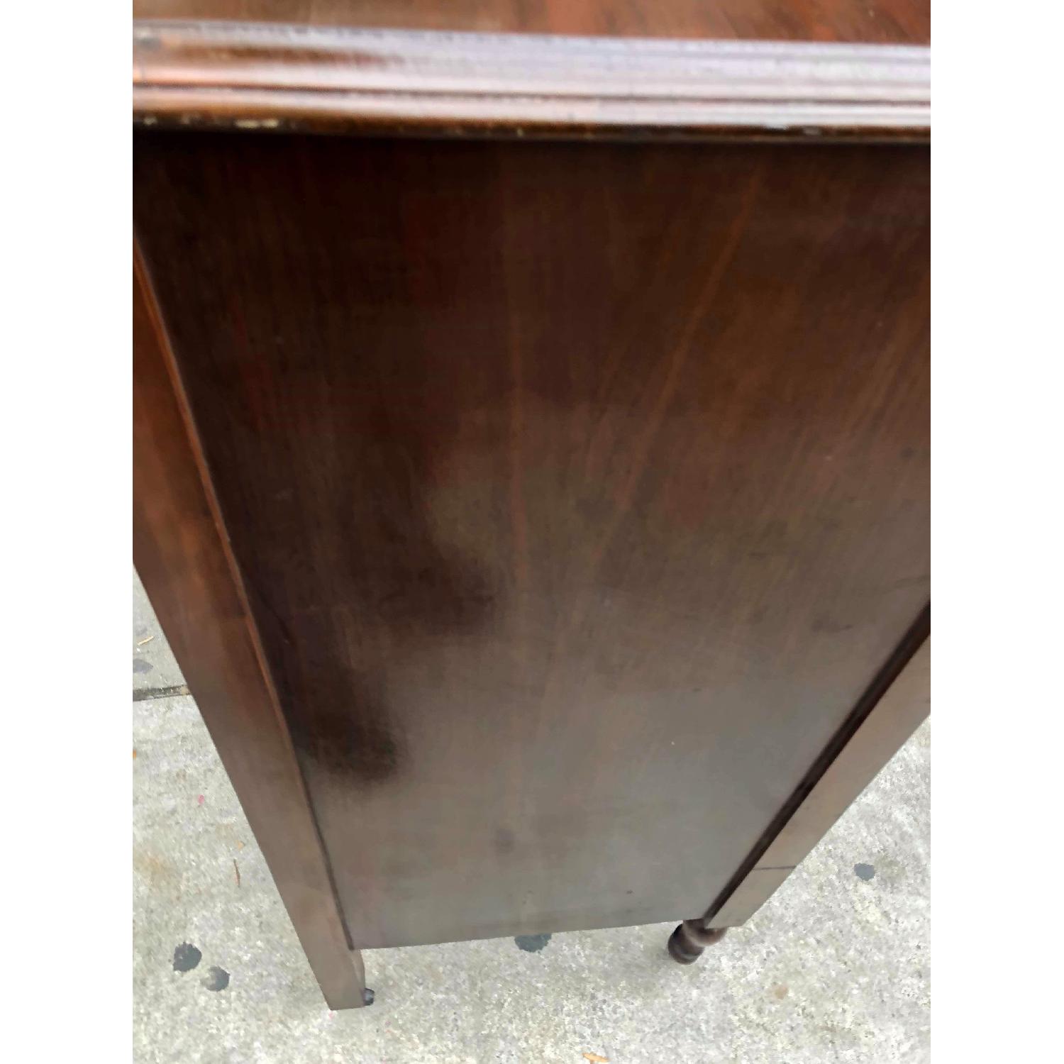 Antique Depression Era 1920s Dresser w/ Original Wheels - image-9
