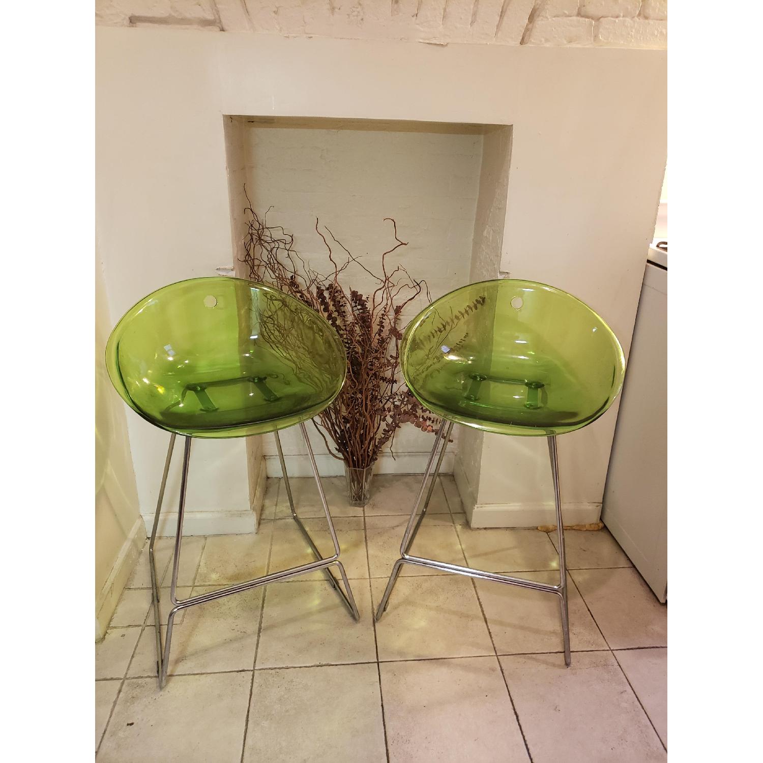 Pedrali Gliss Transparent Bar Stools - image-1